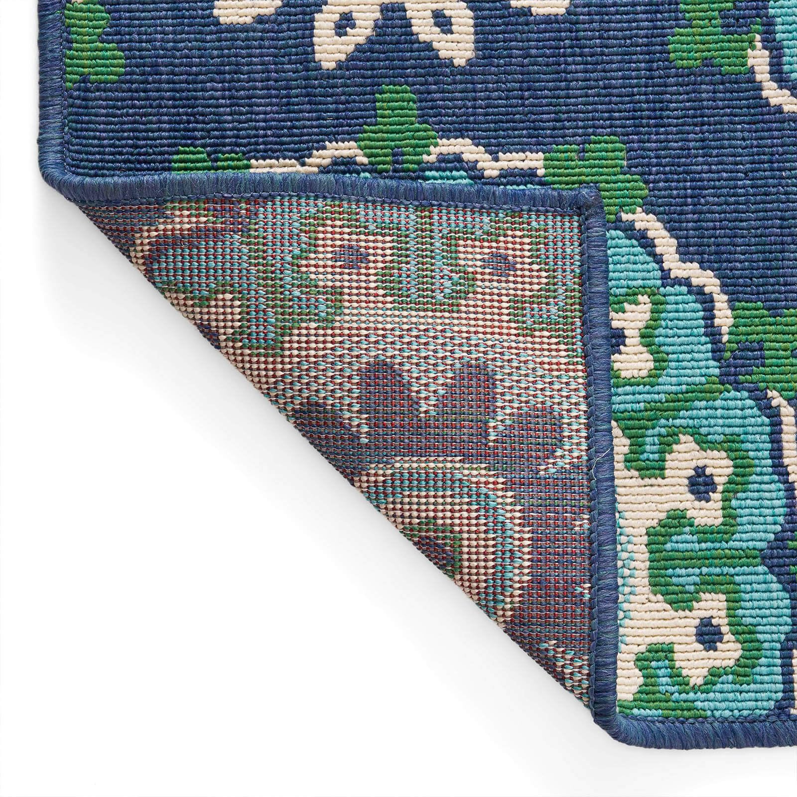 8x10 Waterproof Outdoor Rug for Patio, Deck, Balcony & Porch - All-Weather Indoor/Outdoor Area Rug Perfect for Living Room, Camping & Backyard Use