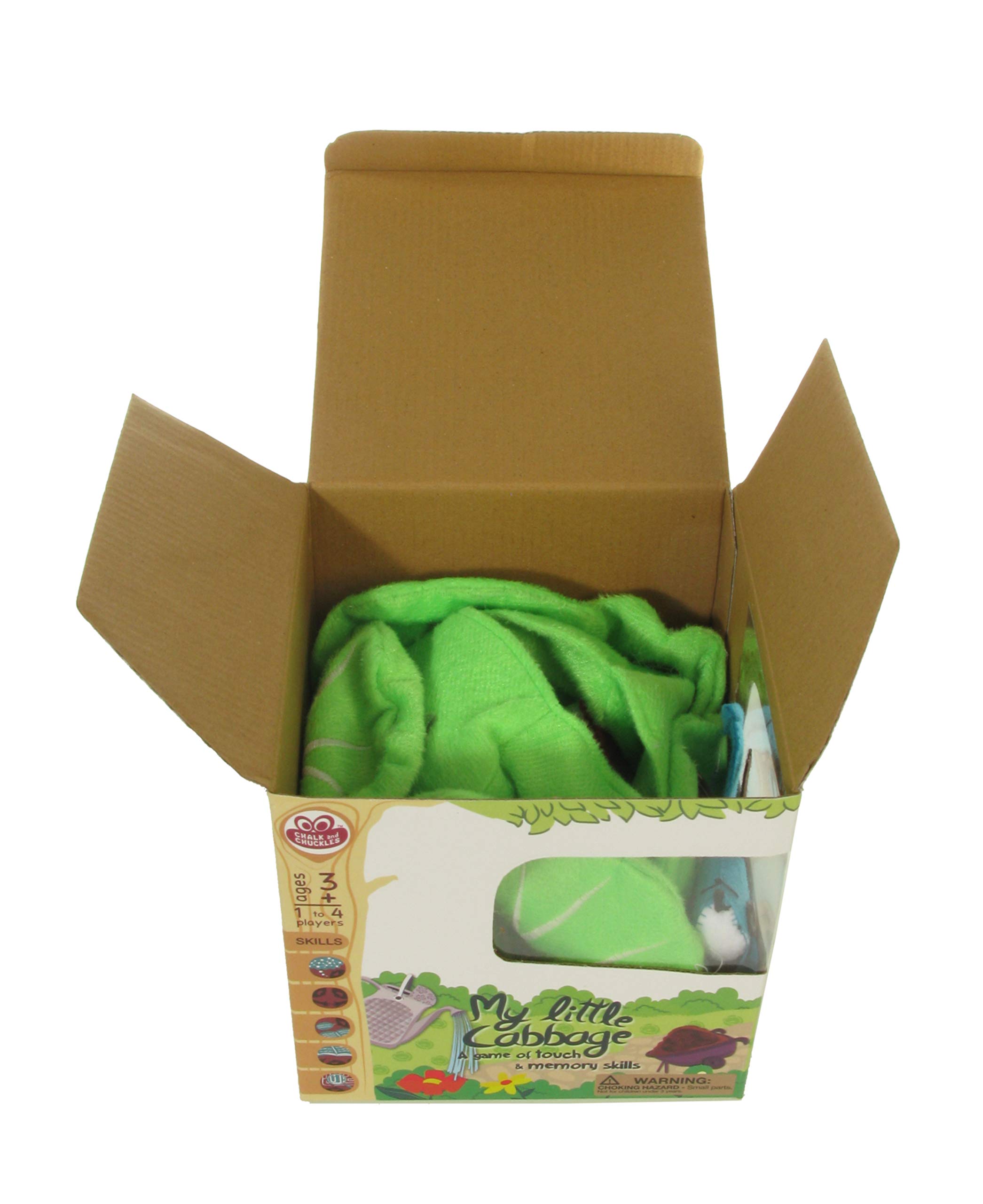 Chalk & Chuckles CCPPL038 My Little Cabbage - Fun Educational Board Game for Kids | Perfect for Family Game Nights & Preschool Learning Activities