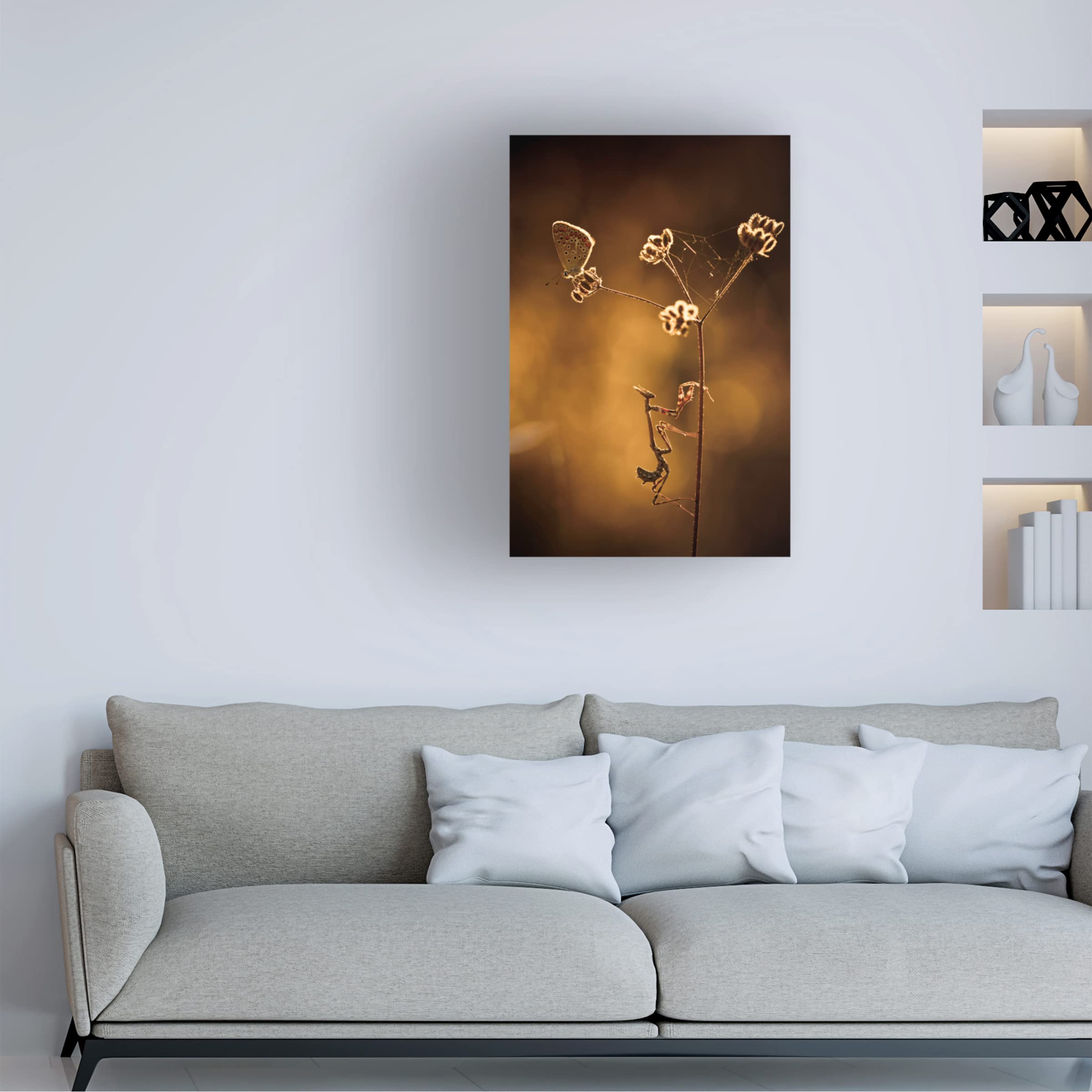 Fabien BRAVIN 'All I Want Is You' Canvas Wall Art Print - Romantic Couple Painting for Bedroom, Living Room & Home Decor - Perfect Gift for Anniversary & Valentine's Day