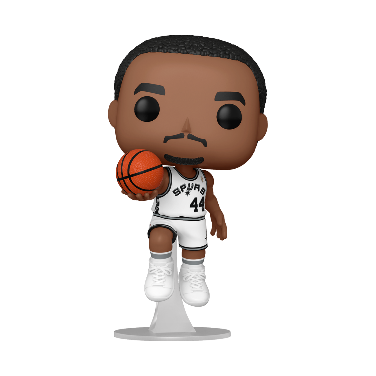San Antonio Spurs George Gervin NBA Replica Home Jersey - Official Swingman Basketball Jersey for Fans & Collectors - Perfect for Game Day, Cosplay, and Sports Memorabilia Display