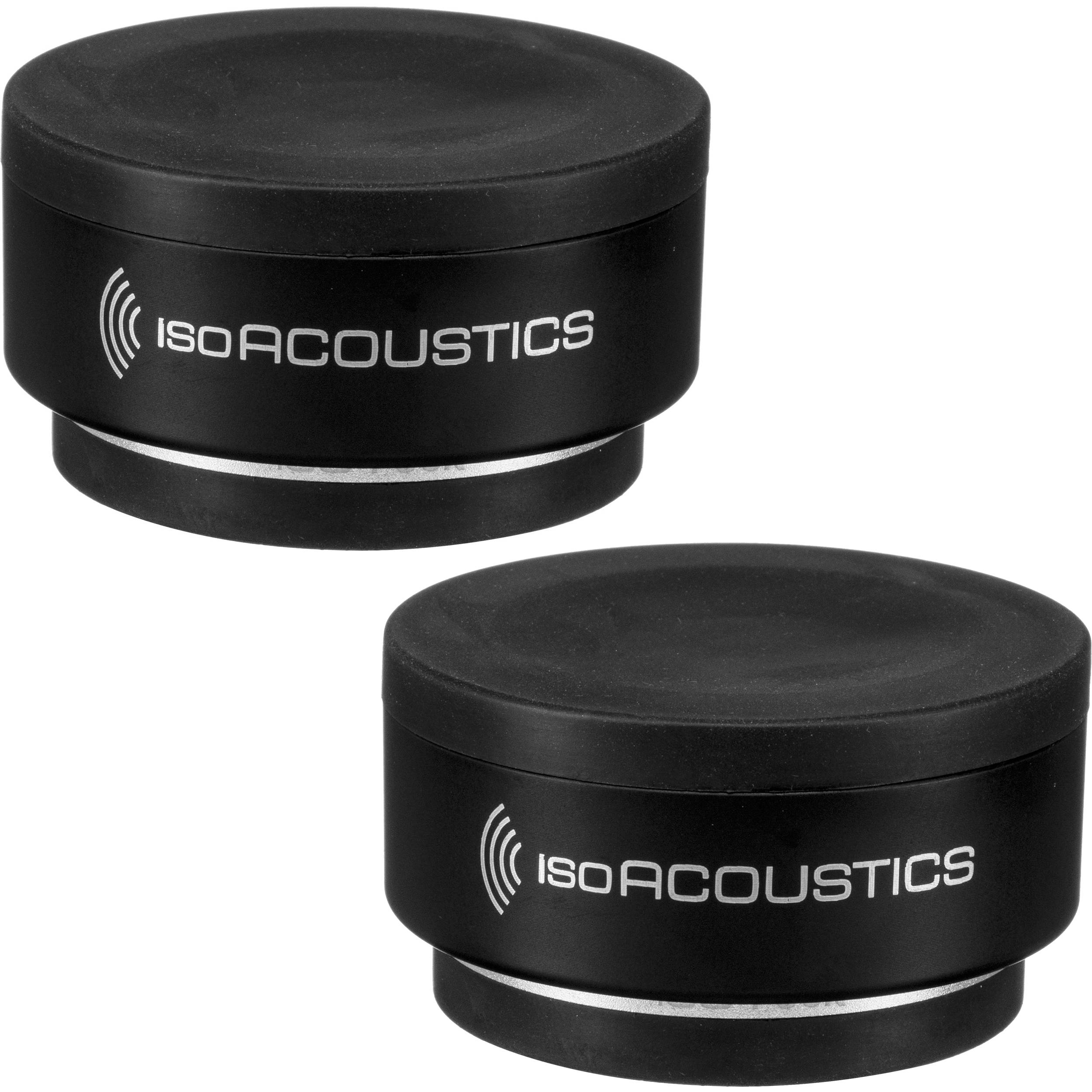 IsoAcoustics Iso Pucks - Premium Audio Isolation Feet for Speakers & Studio Monitors | Reduce Vibrations & Improve Sound Clarity | Perfect for Home Studios, DJ Setups & Hi-Fi Systems