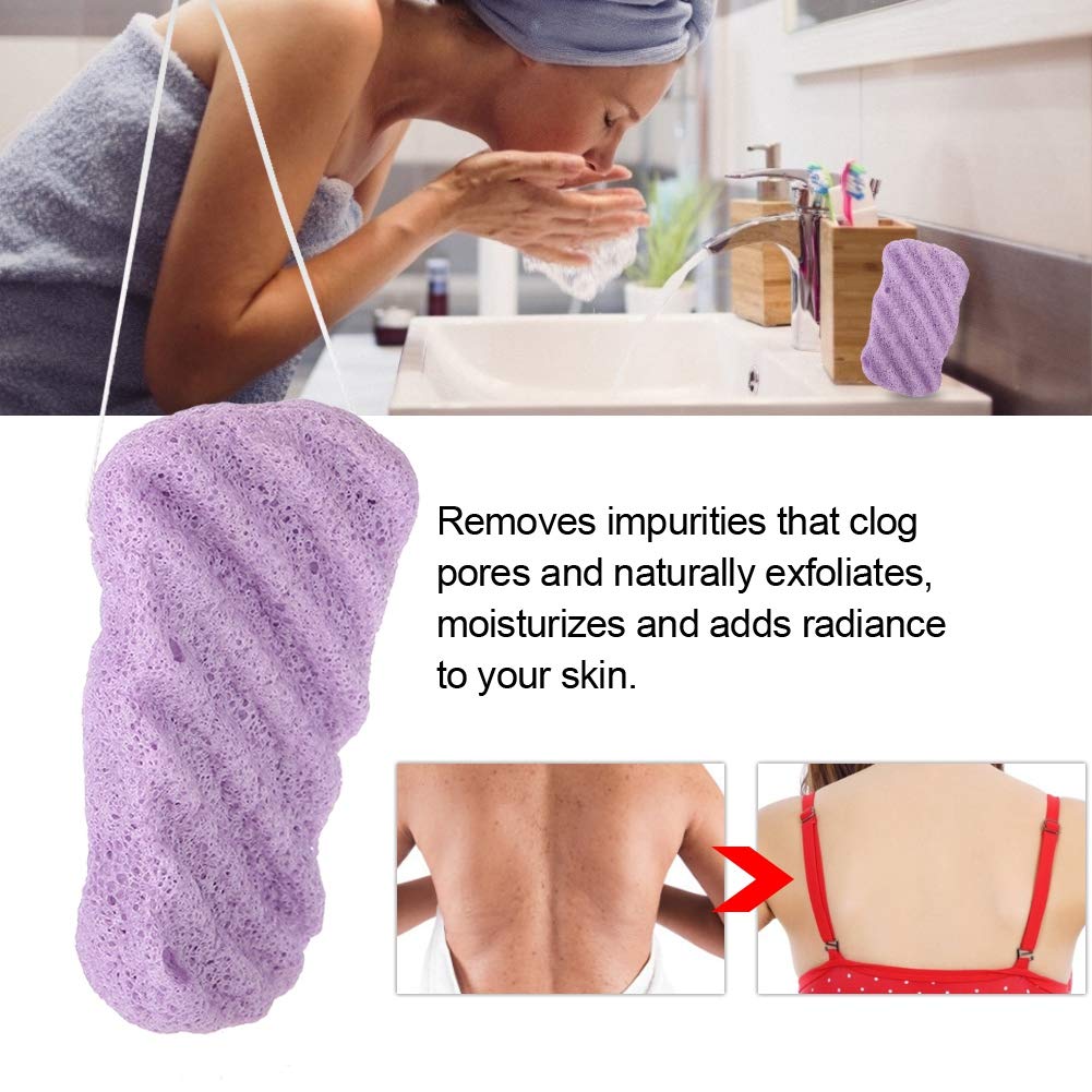 **Konjac Bath Sponges for Shower & Body Wash – Gentle Exfoliating & Cleansing Sponge for Soft, Radiant Skin – Natural Vegan Skincare for Face & Body – Perfect for Sensitive Skin & Daily Use**