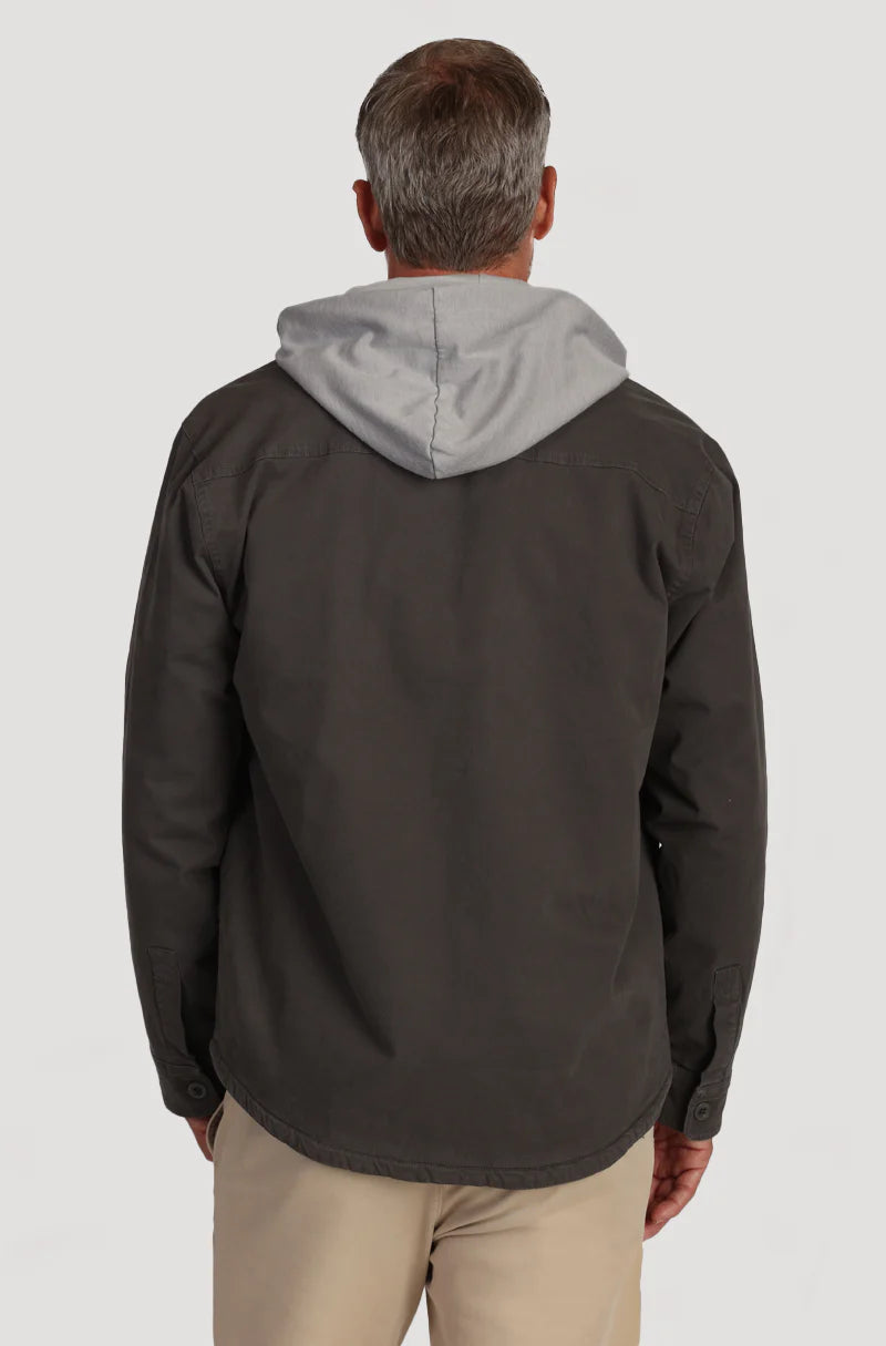 TRUE GRIT Carbon Shirt Jacket - Lightweight & Durable Men's Outdoor Shirt for Hiking, Camping & Casual Wear