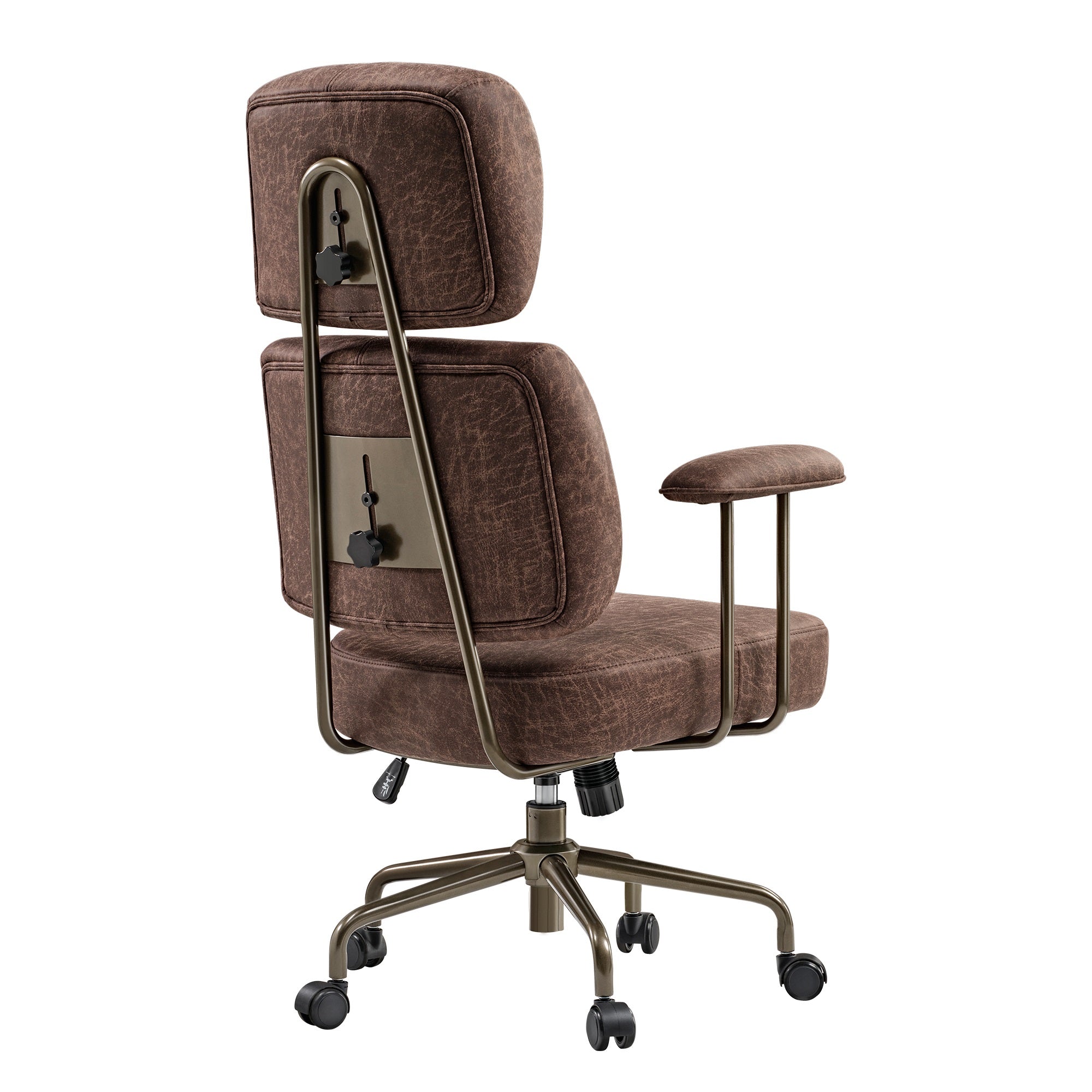 Ultra Soft Adjustable Office Chair with Lumbar Support - Ergonomic Desk Chair for Home & Office Use - Comfortable Computer Chair for Long Hours of Work or Gaming