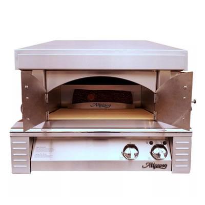 AXE PZA BI NG Built-in Gas Pizza Oven for Outdoor Kitchen - Professional Stainless Steel Pizza Maker for Backyard, Patio & Alfresco Dining - Perfect for Home Chefs & Entertaining Guests
