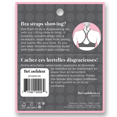 BeConfident Racerback Bra Clip Extender - Adjustable Wide Strap for Comfort & Support | Perfect for Sports Bras, Yoga, Workout & Everyday Wear