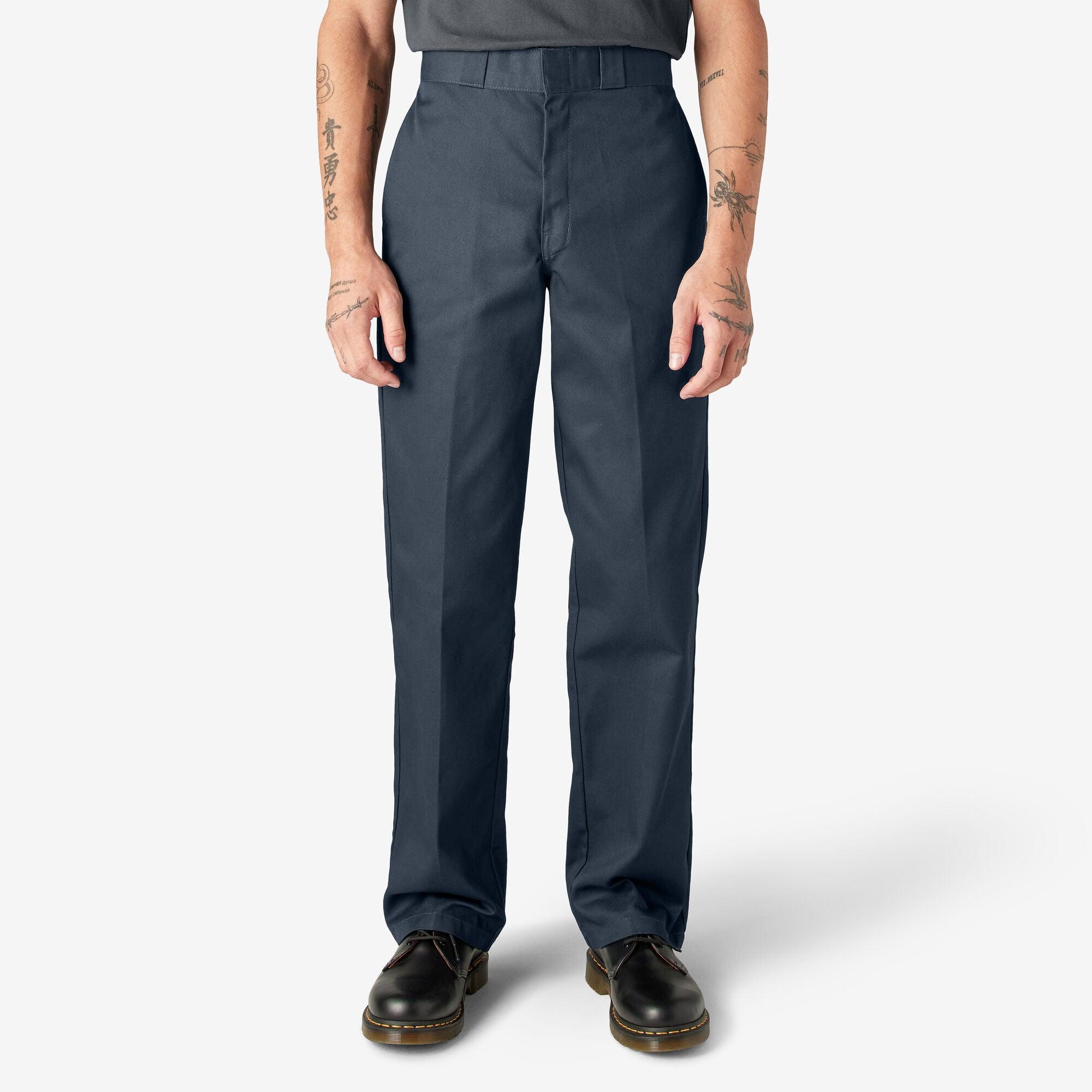 Original 874® Work Pants for Men - Durable Dark Navy Blue Workwear Trousers for Construction, Carpentry & Outdoor Jobs