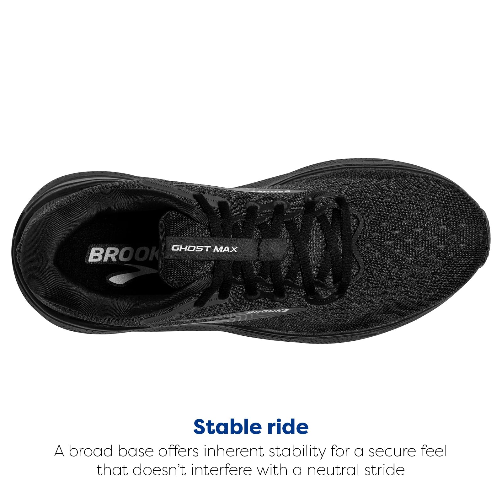 Brooks Men’s Ghost Max Cushion Neutral Running Shoes - Lightweight Support for Jogging, Walking & Gym Workouts - Perfect for Road Running, Daily Training & Fitness Enthusiasts