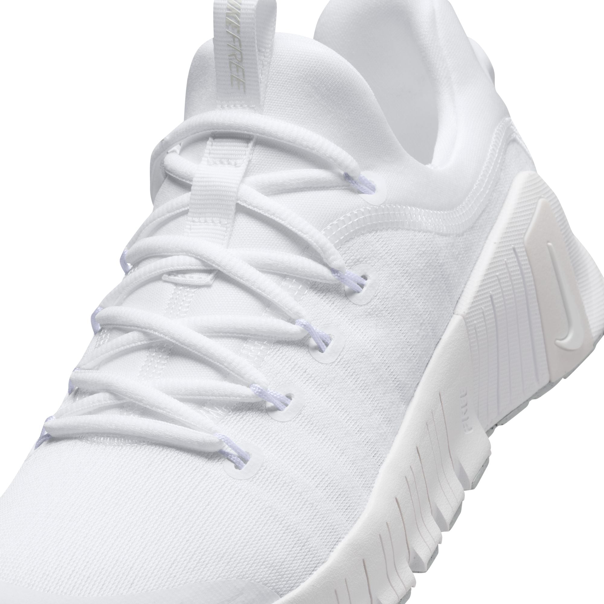 Women's Free Metcon 6 Cross Training Shoes - 101 White/Platinum Tint - Lightweight Gym Workout Shoes for Running, HIIT & Weightlifting - Perfect for CrossFit & Fitness Training