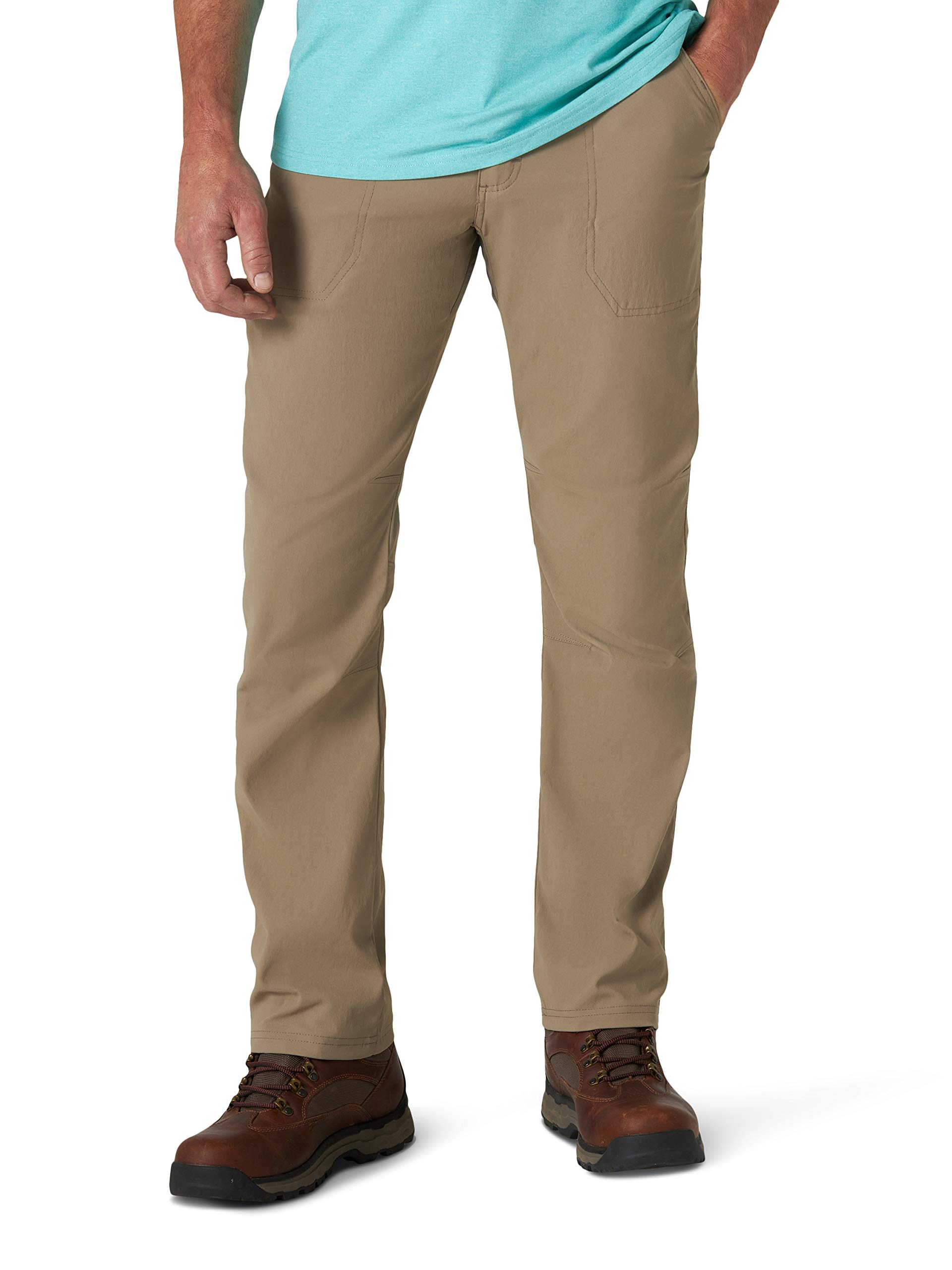 ATG by Wrangler Men's Hiking Pants with Zip Pockets - Durable Outdoor Trail Pants for Hiking, Camping & Adventure Activities