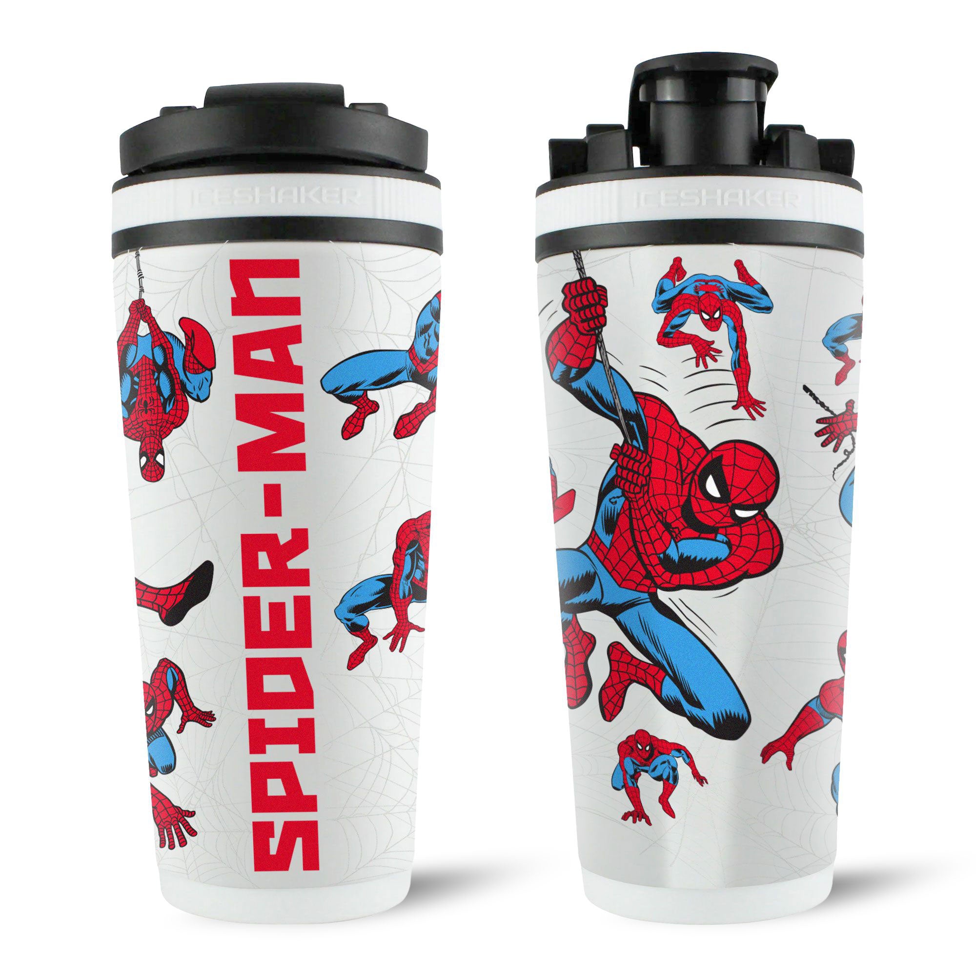 Marvel Mini Spiderman 4D Ice Shaker - Fun Superhero-Themed Drink Mixer for Cocktails, Smoothies & Protein Shakes | Perfect for Parties, Gifts & Marvel Fans