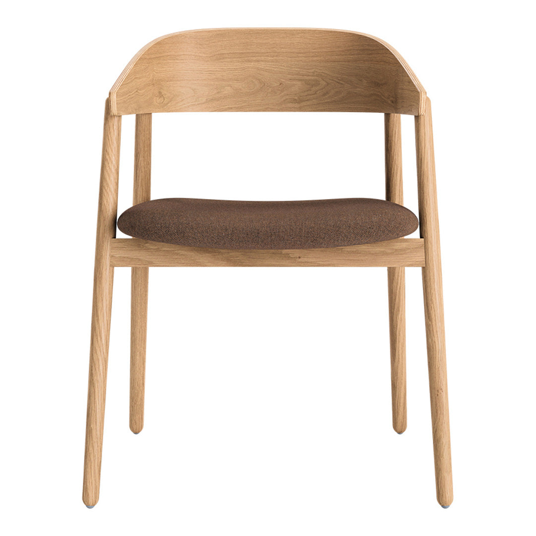 AC2 Armchair with Upholstered Seat - Modern Comfortable Lounge Chair for Living Room, Bedroom & Office