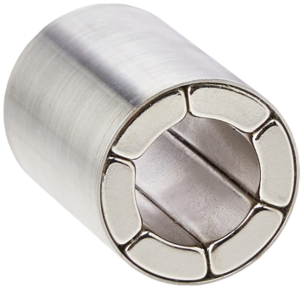 N42 Neodymium Radially Magnetized Ring Magnet - 1 inch Outer Diameter x 19/32 inch Inner Diameter x 1-9/16 inch Length (Pack of 1) - Perfect for Motors, Sensors, DIY Projects & Industrial Applications