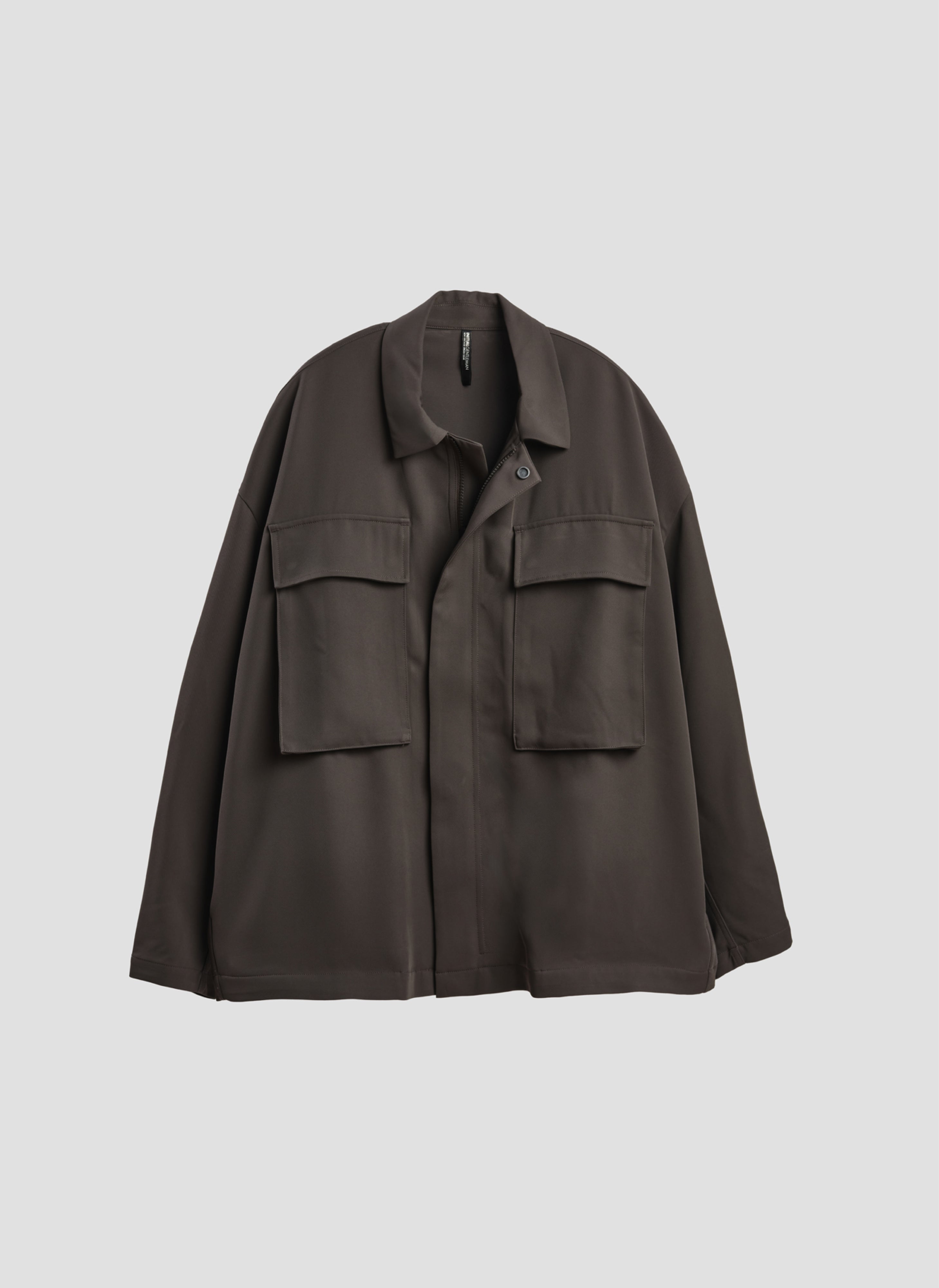 Men's Shear Twill 2-Way Stretch Utility Jacket - Lightweight Water-Resistant Workwear for Outdoor Activities & Casual Wear