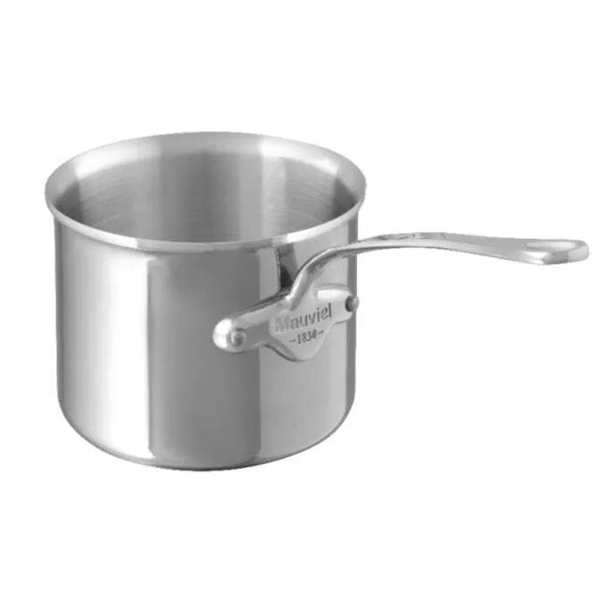 Mauviel M'COOK 5-Ply Stainless Steel Bain Marie Saucepan - Perfect for Melting Chocolate, Making Sauces & Keeping Food Warm in Professional Kitchens