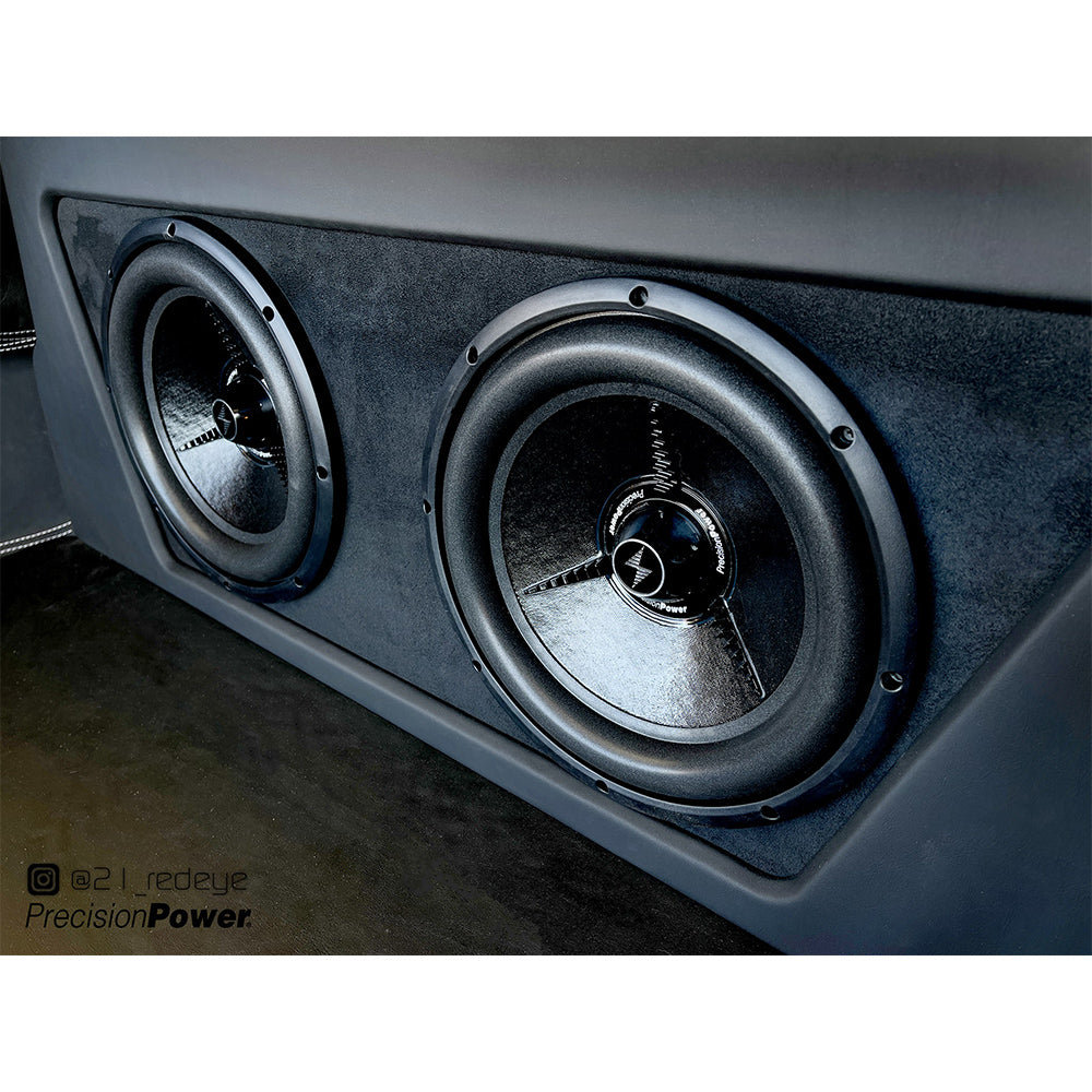 Precision Power AW 12D4 ATOM Series 12 Inch D4 Car Subwoofer - High Performance Bass for Car Audio Systems & Home Theater
