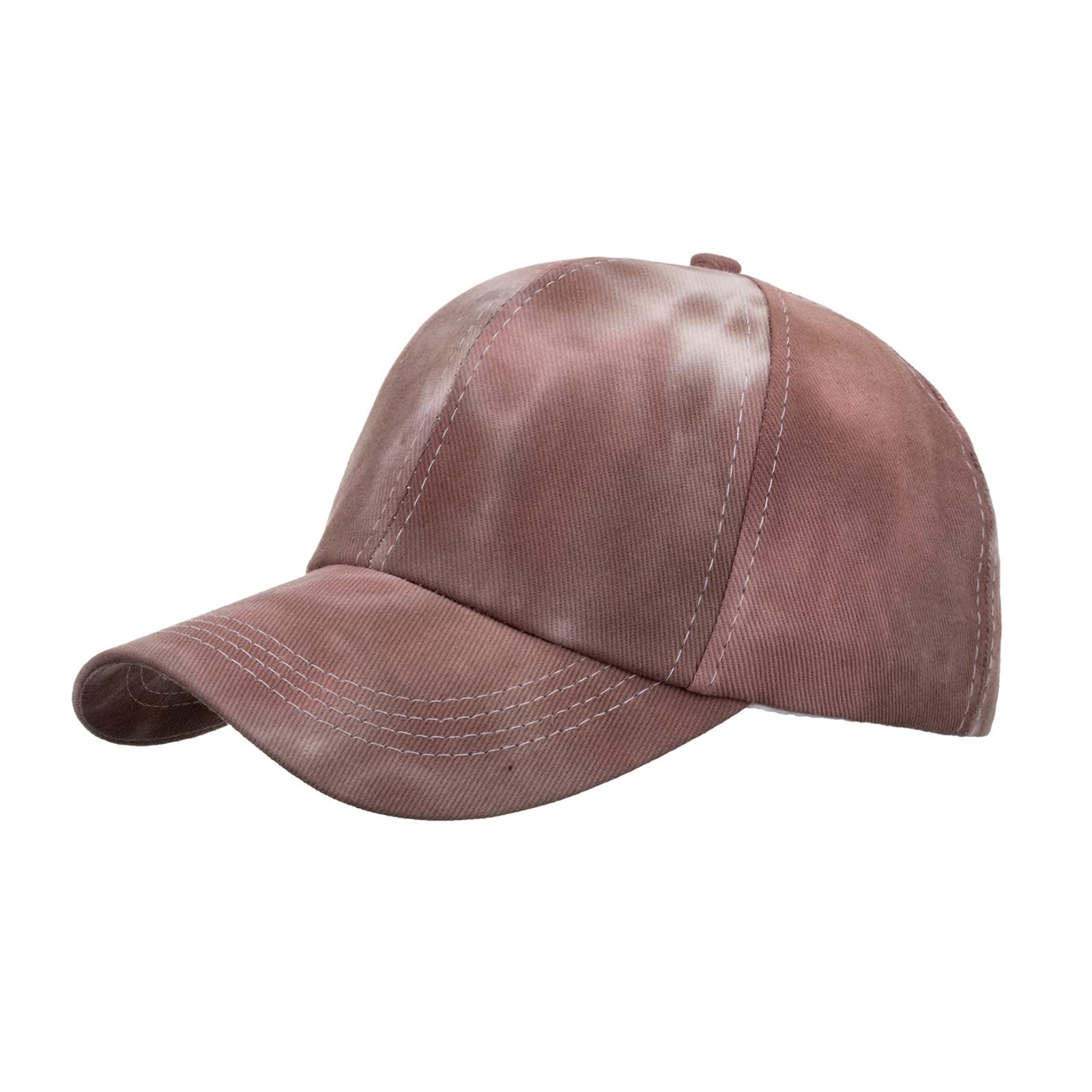 Trendy Gradient Tie-Dye Baseball Cap for Women & Men - Breathable Adjustable Sport & Hip Hop Hat for Beach, Running, Gym, and Outdoor Activities