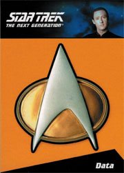 Star Trek The Next Generation Series 2 CP2 Communicator Pin Card #041 - Complete Collectible Set for Sci-Fi Fans & Trekkies - Perfect for Display, Cosplay, and Memorabilia Collections