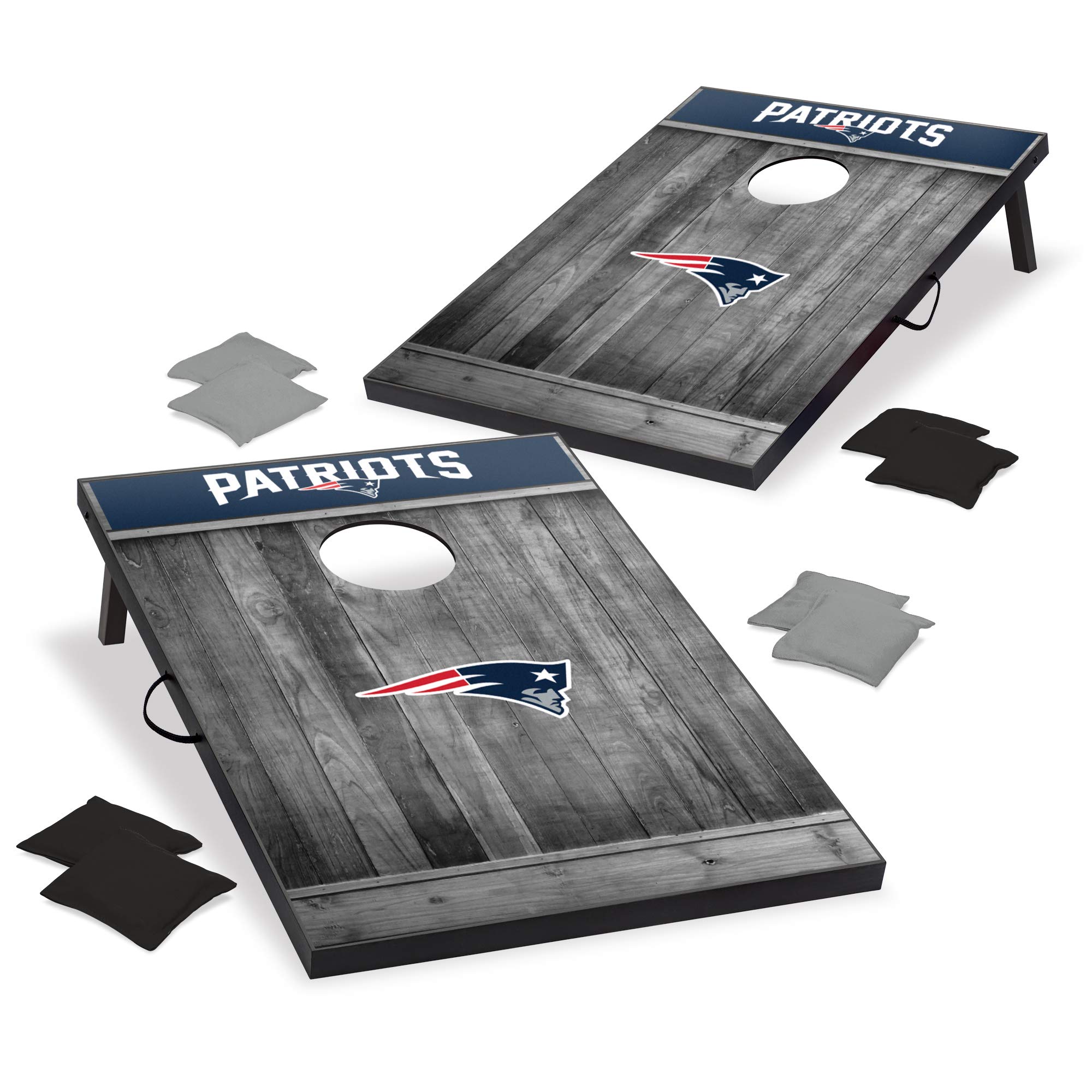 Premium 2'x3' MDF Wood NFL Cornhole Set - Official Team Logos - Outdoor Lawn Games for Tailgating, Backyard Parties & BBQs