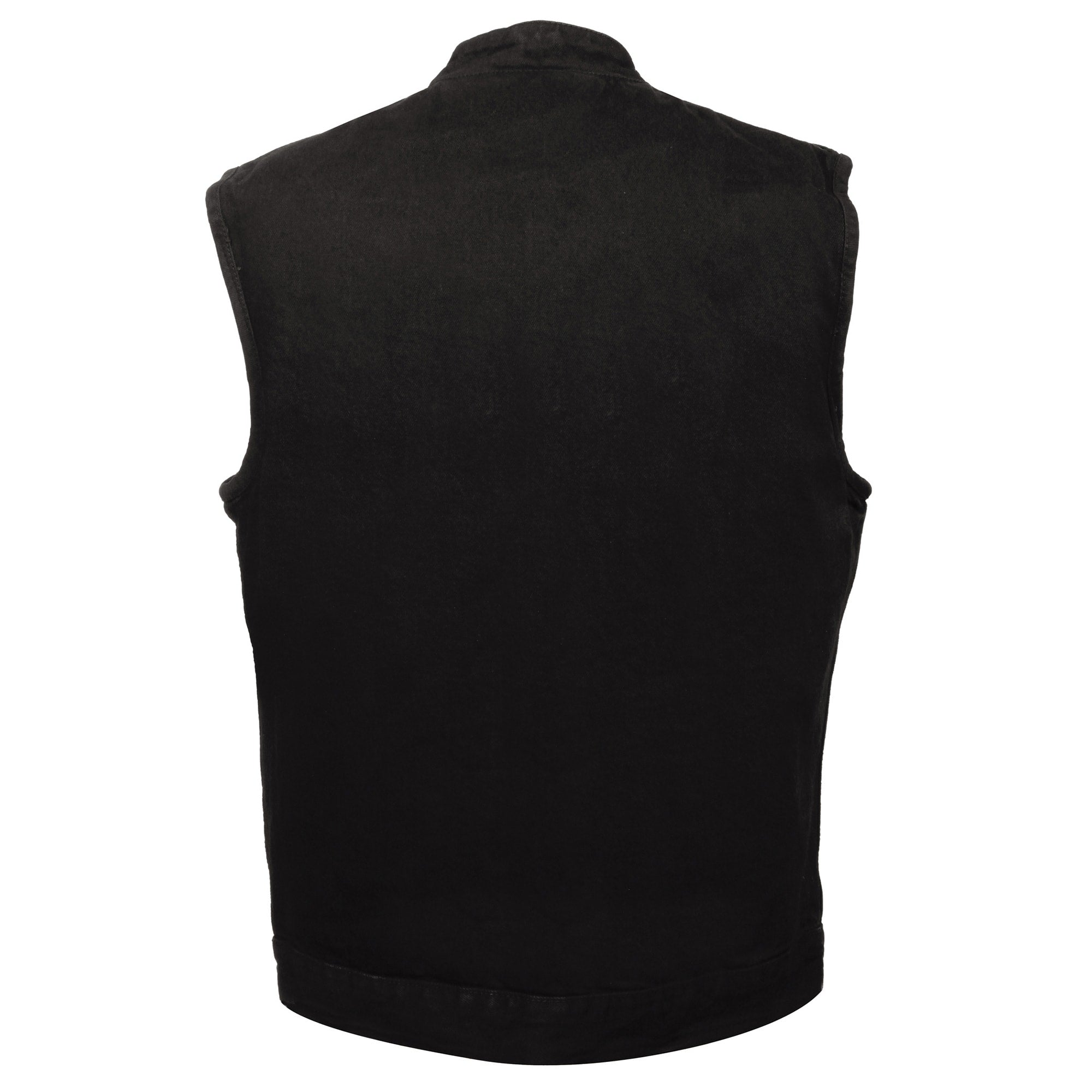 Men's Denim Club Vest with Snaps - Stylish Casual Jacket for Men | Perfect for Outdoor Activities, Streetwear & Layering