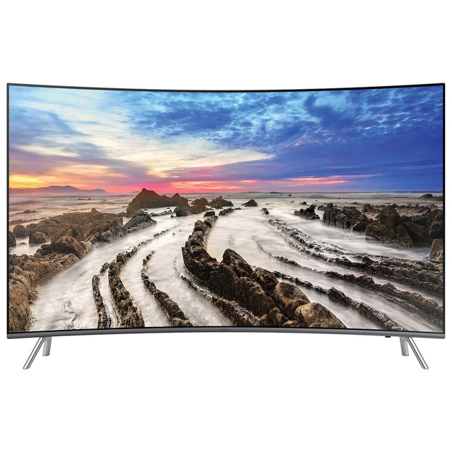 Samsung 55 Inch 4K UHD Smart TV with MotionRate 240, HDR, Curved Screen & Tizen OS (UN55MU850D/UN55MU8500) - Perfect for Home Theater, Gaming & Streaming Entertainment