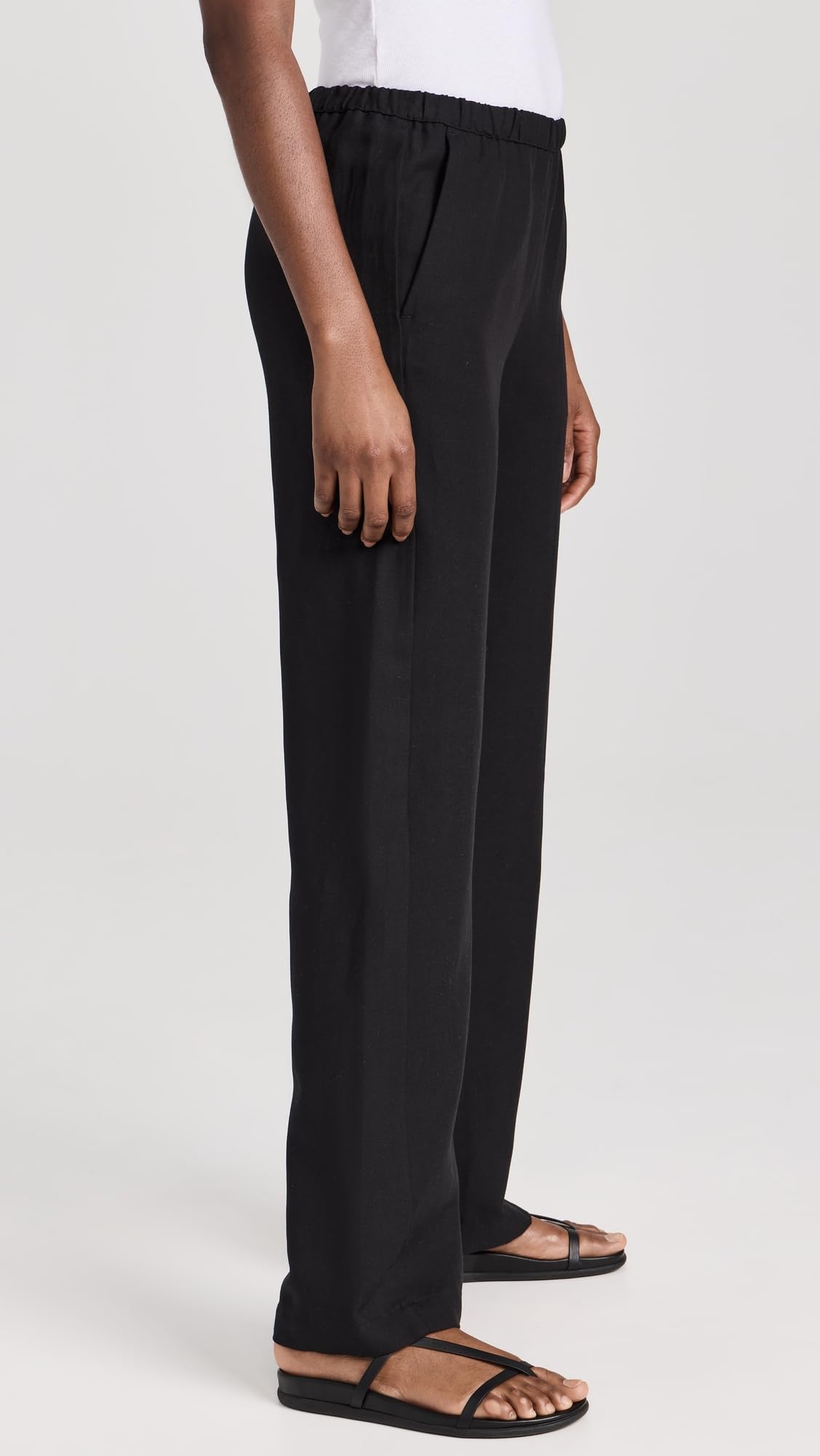 Enza Costa Women's Twill Everywhere Pants - Comfortable Stretch Trousers for Work, Travel & Casual Wear | High Waisted Slim Fit Pants for Women