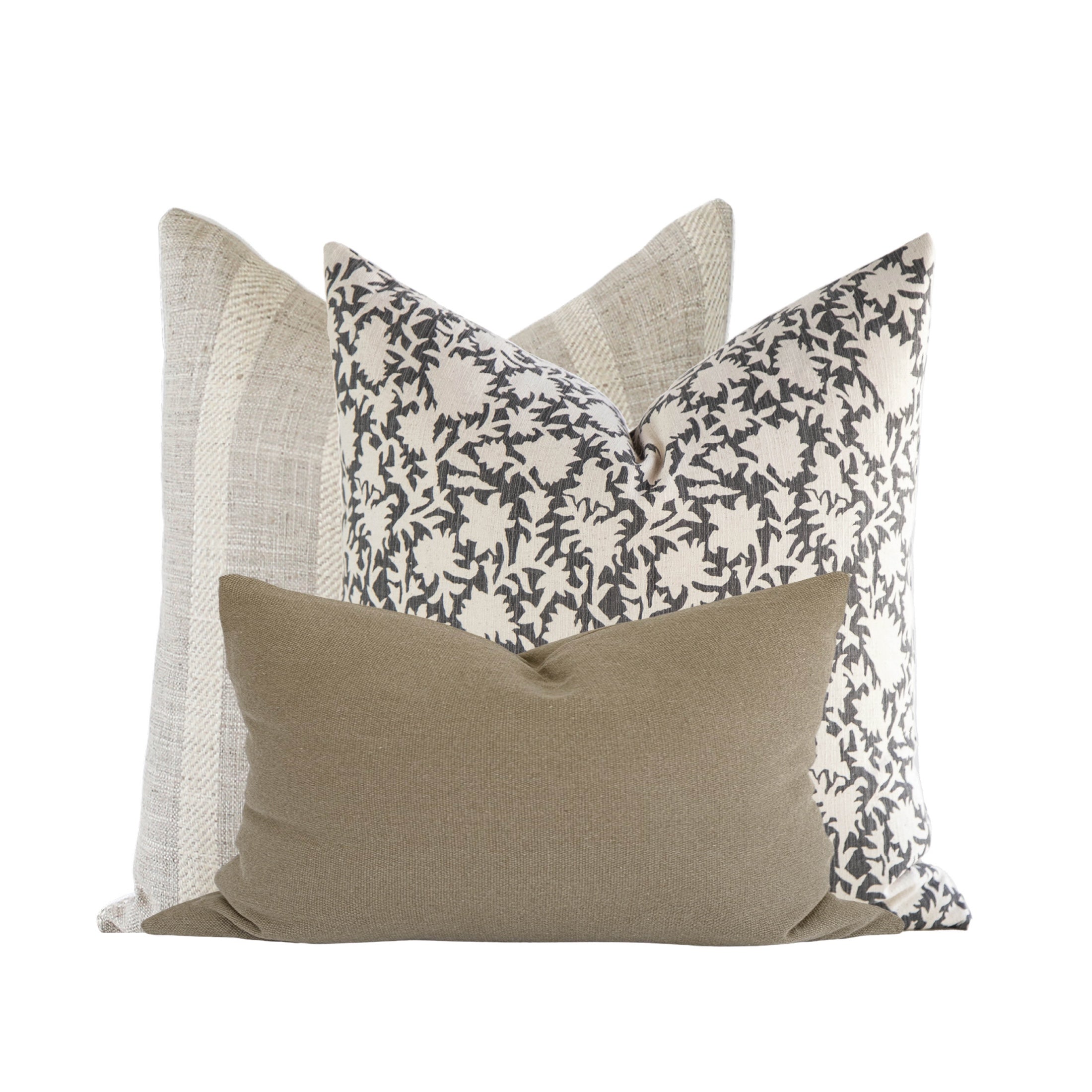 Premium Pillow Combination Set #241 - Soft & Supportive for Side, Back & Stomach Sleepers - Perfect for Bedroom, Guest Room & Travel