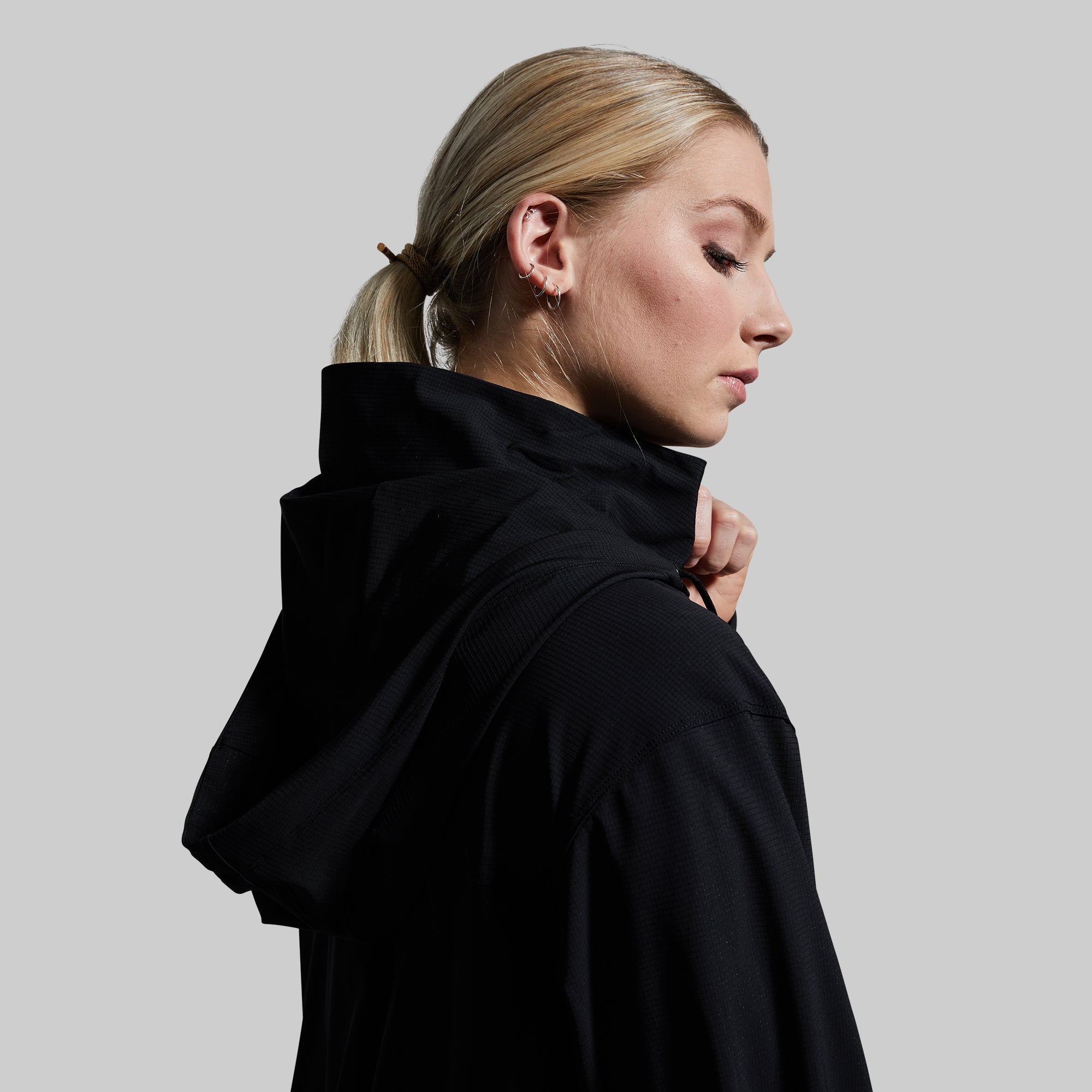 Crosswind Jacket for Men & Women - Lightweight Windbreaker (Black) - Perfect for Hiking, Running & Outdoor Adventures