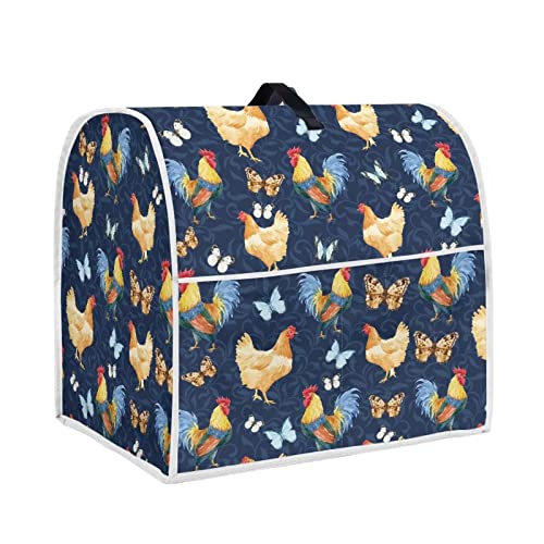 Chicken Rooster Butterfly