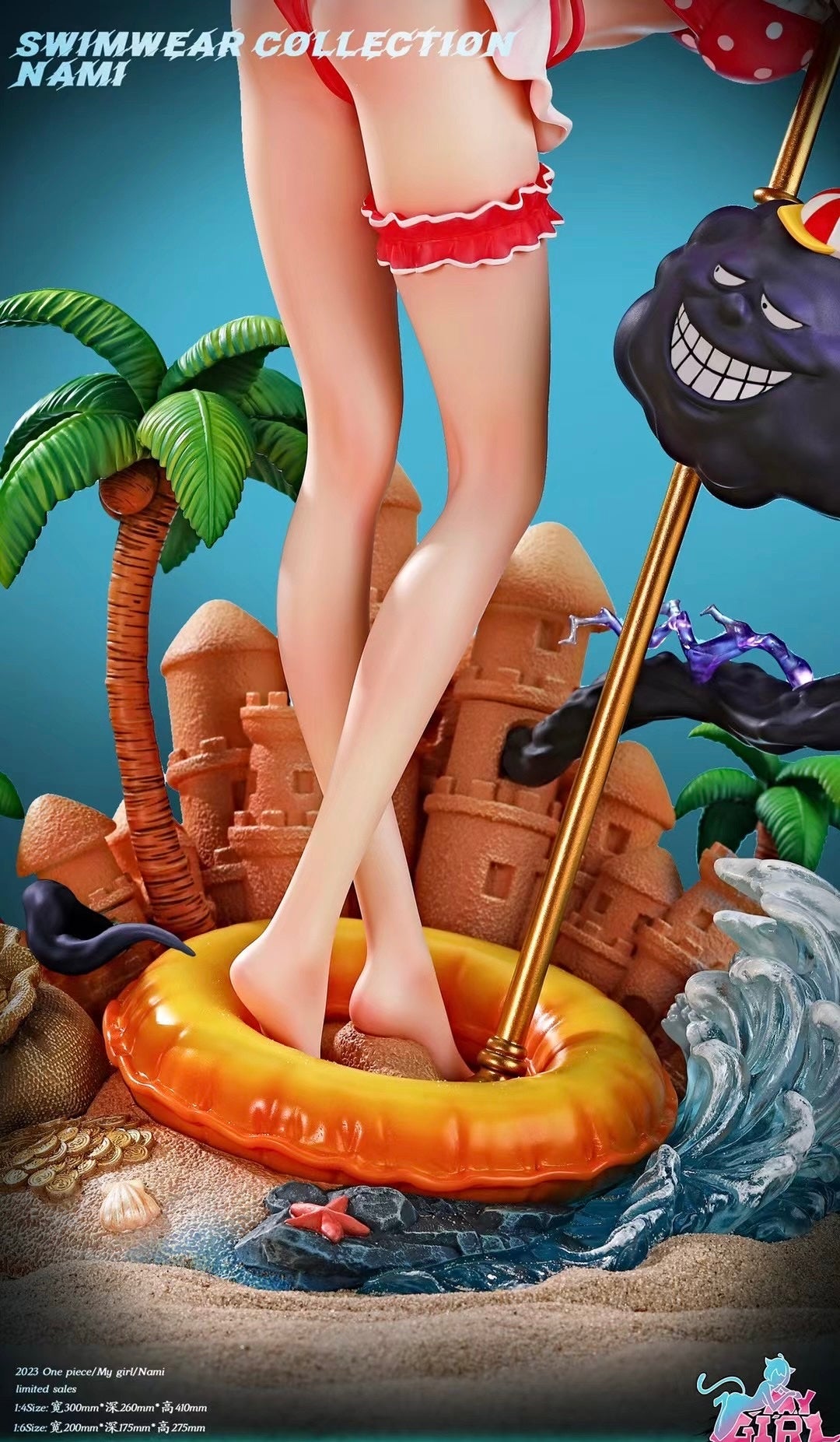 My Girl Studio - Nami Swimsuit | One Piece Anime Cosplay Costume for Women | Perfect for Beach, Pool, Cosplay Events & Summer Vacations