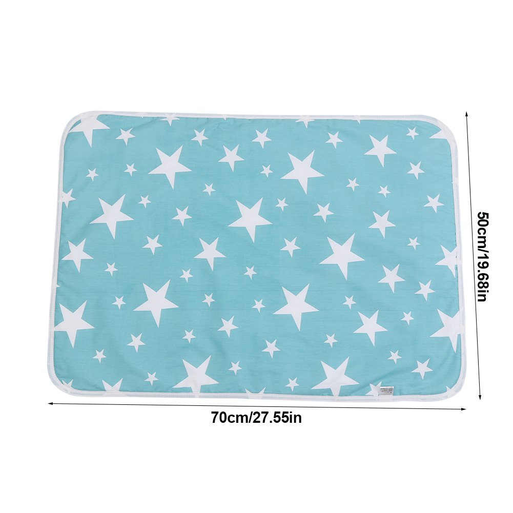 **Waterproof Baby Diaper Changing Pad - Breathable Newborn Mattress for Infants & Toddlers - Portable Cartoon Nappy Blanket for Nursery, Travel & Home Use**