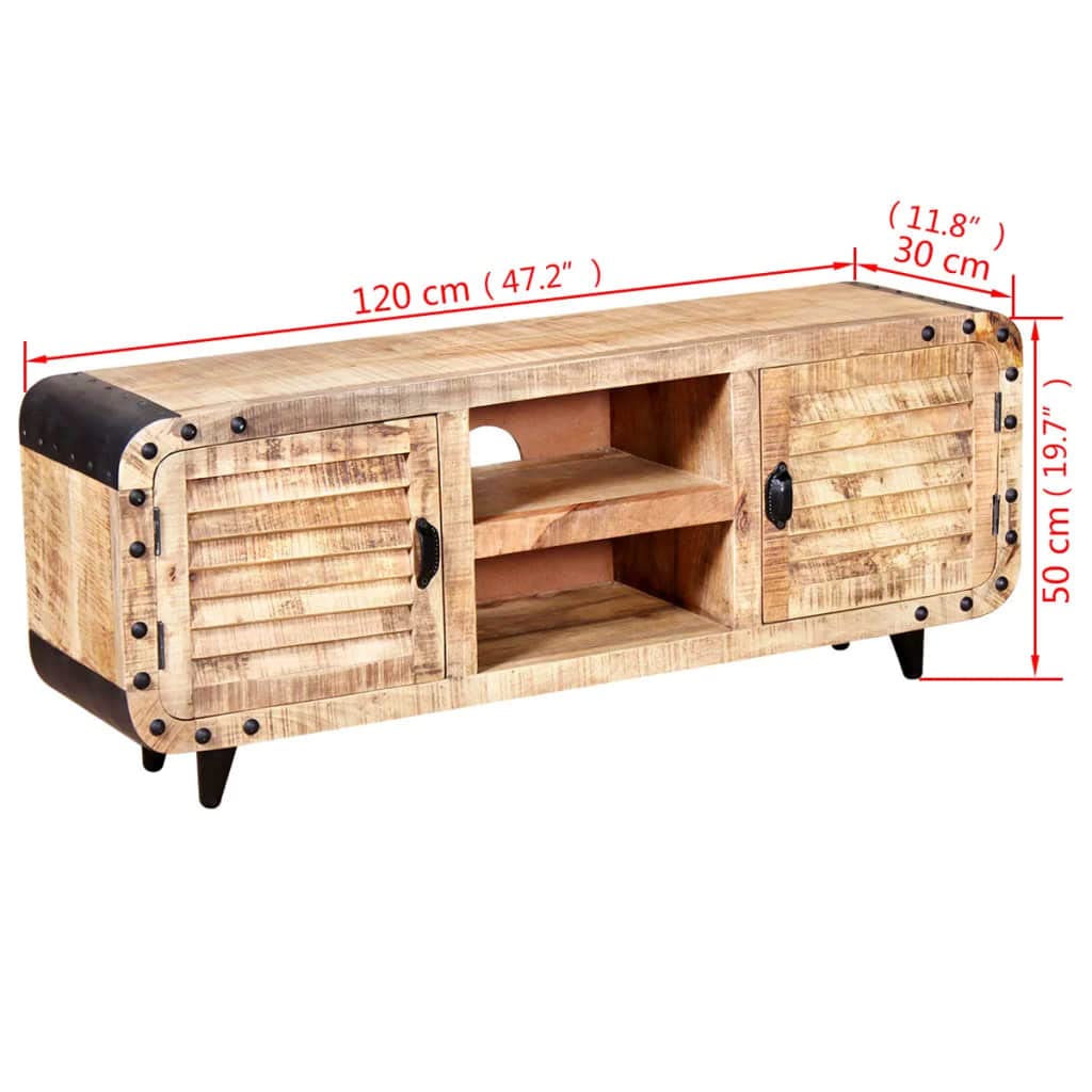 Modern TV Stand with Storage - 47.2