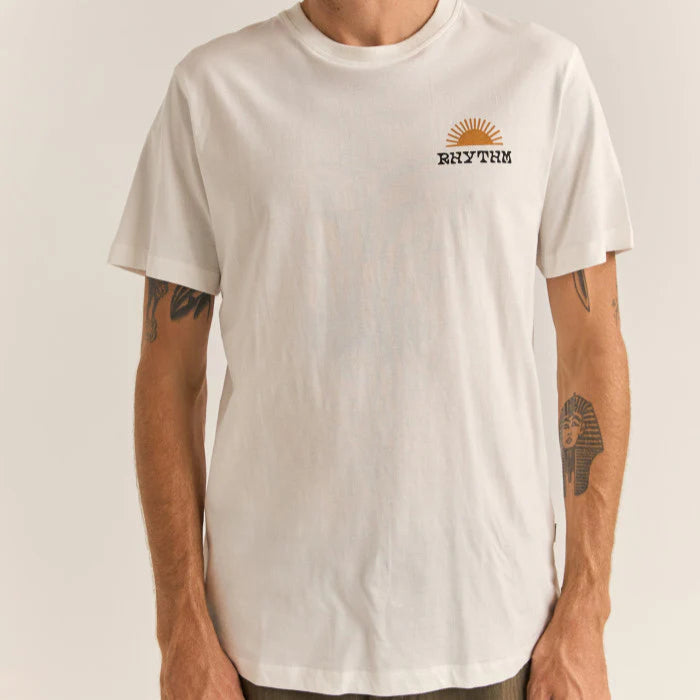 Awake Tee - Soft Cotton White T-Shirt for Men & Women | Casual Wear, Gym, Lounge, Street Style