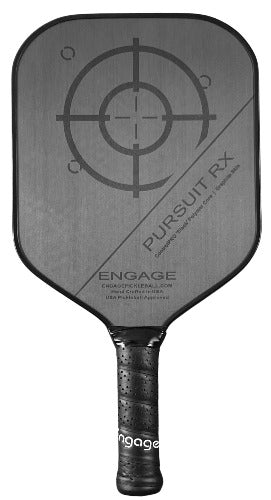 Engage Pursuit RX 6.0 Pickleball Paddle - Premium Carbon Fiber Paddle for Competitive Play | Perfect for Tournaments & Recreational Games