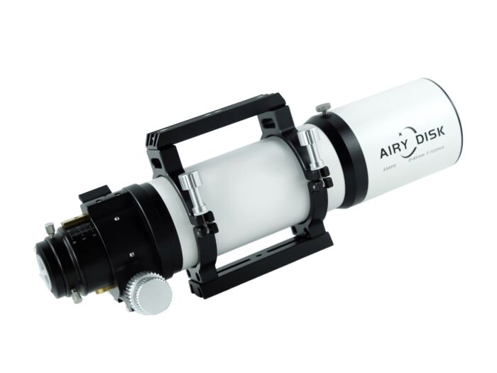 Airy Disk APO 85mm f/6 Triplet ED FCD100 Apochromatic Refractor Telescope - Premium Astrophotography & Stargazing for Deep Space Observation