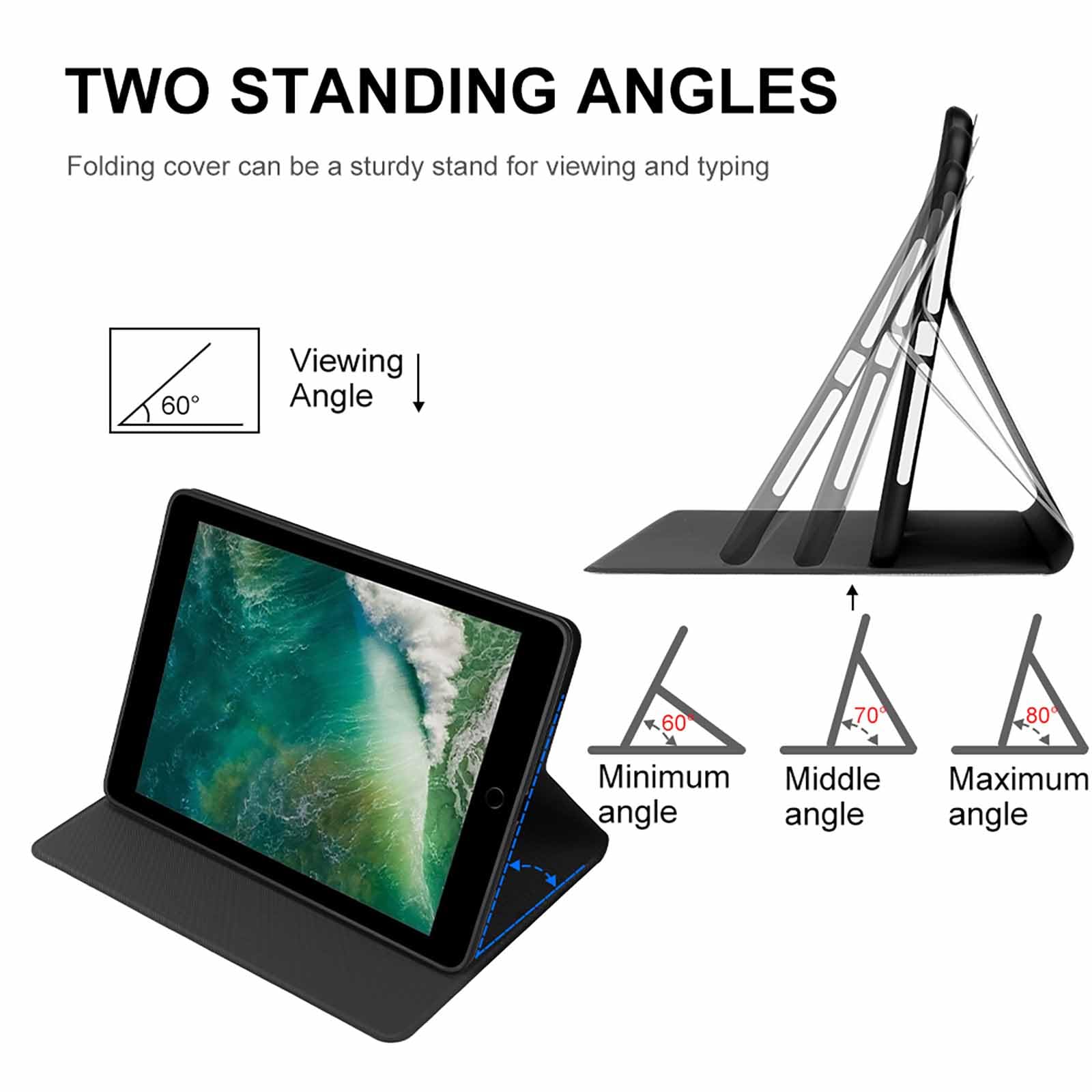 Transgender Pride iPad Pro Case - Shockproof Waterproof Slim Cover for iPad Pro 9.7 Inch (2016 Model) with Stand | Perfect for LGBTQ+ Pride Events, Travel Protection & Daily Use