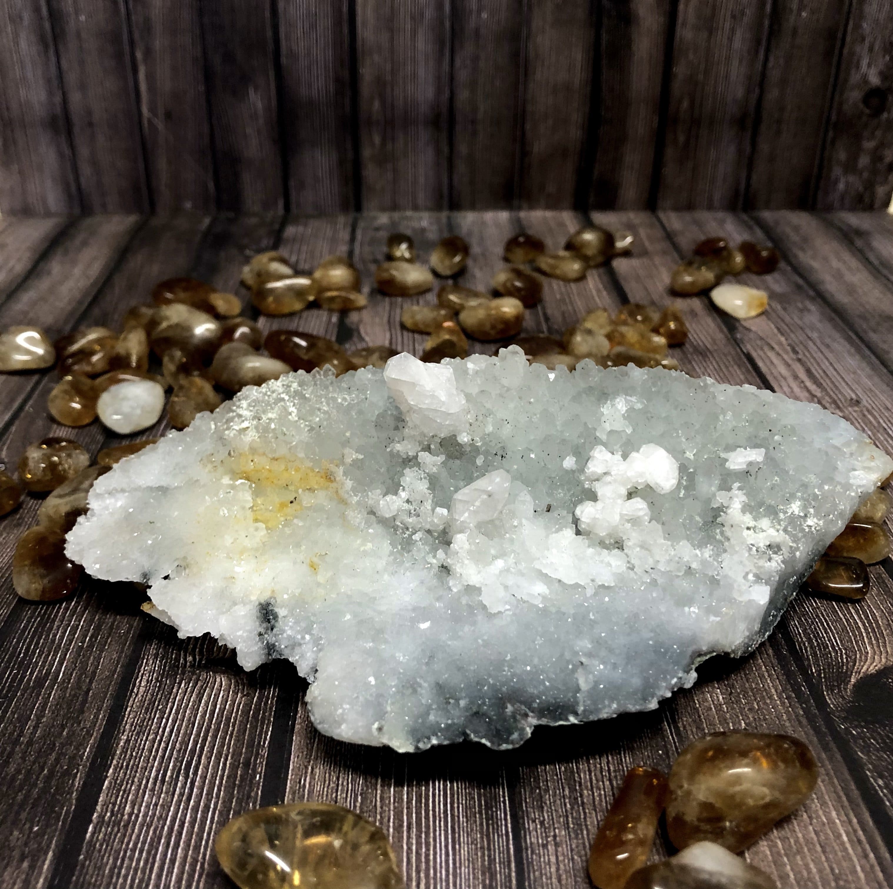 Bulgarian Quartz Crystal - Natural Healing Stone for Meditation, Energy & Chakra Balancing | Perfect for Home Decor, Jewelry Making & Spiritual Practices