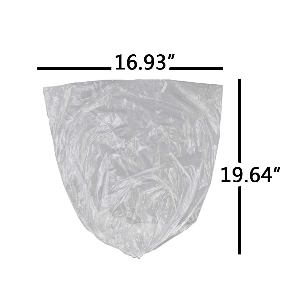 Small Trash Bags 1.5 Gallon - 150 Count Mini Garbage Bags for Bathroom, Office, Bedroom & Kitchen Waste Disposal