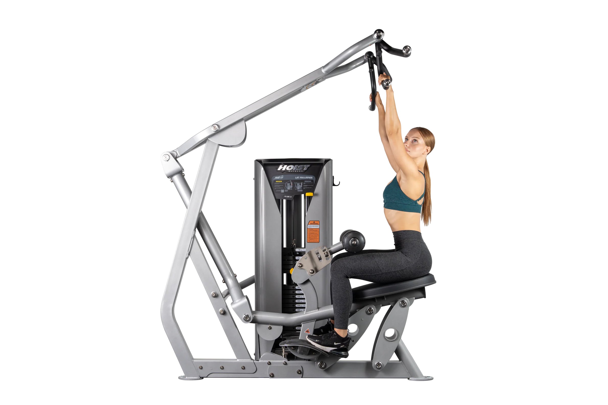 Hoist ROC IT Lat Pulldown Machine (RS 2201) - Professional Gym Equipment for Back Workouts & Strength Training - Perfect for Home Gyms & Commercial Fitness Centers