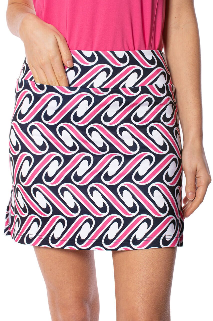 Women's High Waist Inner Beauty Skort - Comfortable Stretchy Yoga Skirt Shorts for Running, Tennis, Gym & Casual Wear
