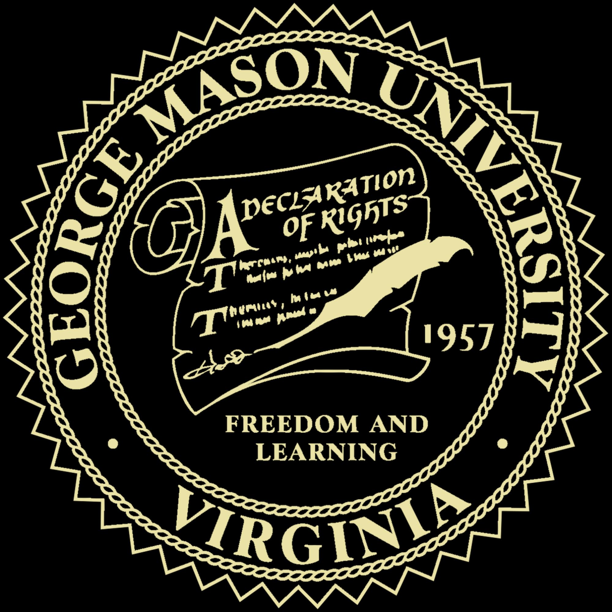 George Mason University Schar School of Policy and Government Diploma Frame 10x14 Inches - Gold Embossed Display for Bachelor's, Master's & PhD Degrees - Perfect for Graduation Gifts & Office Decor