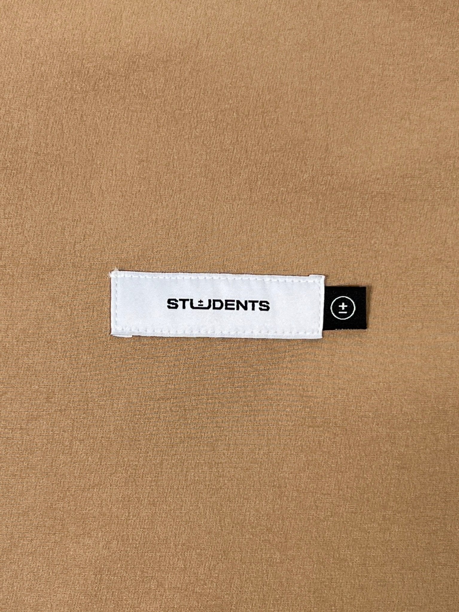 Niall Nylon Popover Jacket for Students - Lightweight Tan Water-Resistant Windbreaker for School & Outdoor Activities