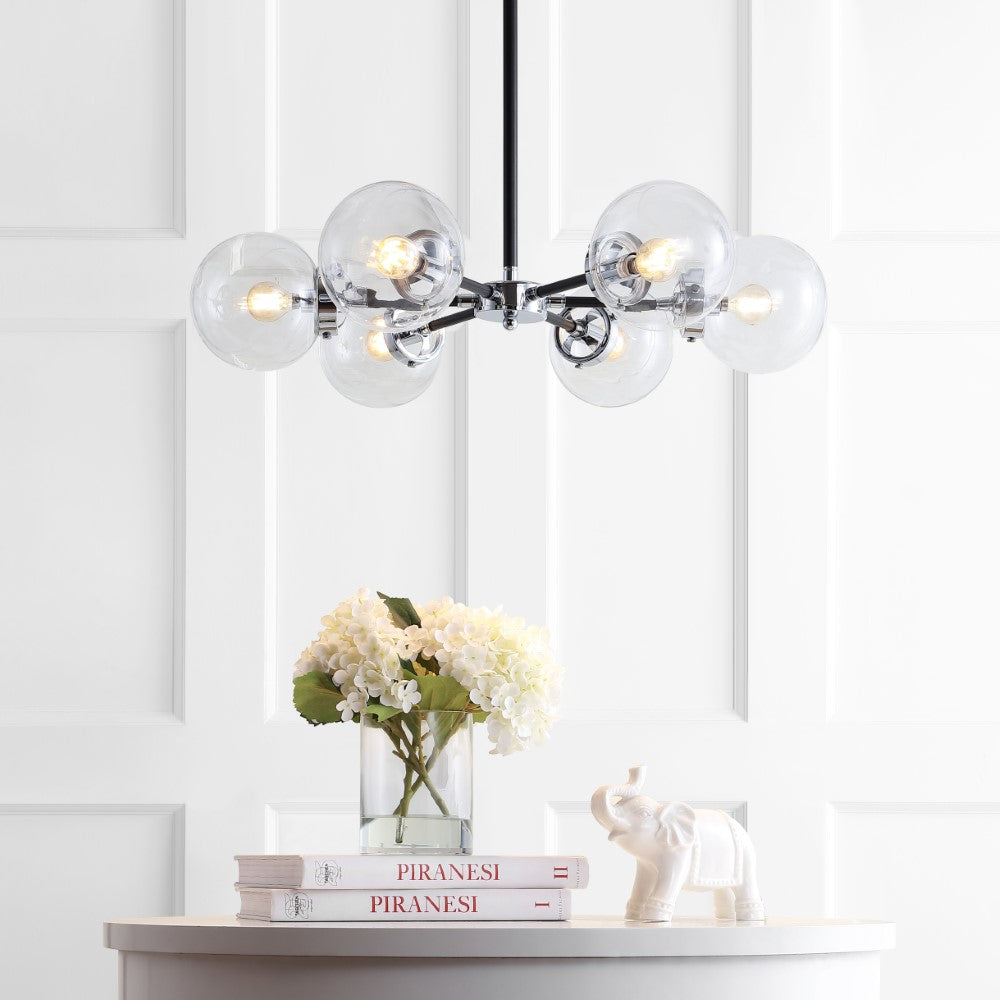 Stylish Caleb 28 Brass Cluster Pendant Light - Vintage Industrial Ceiling Fixture for Dining Room, Living Room & Bedroom