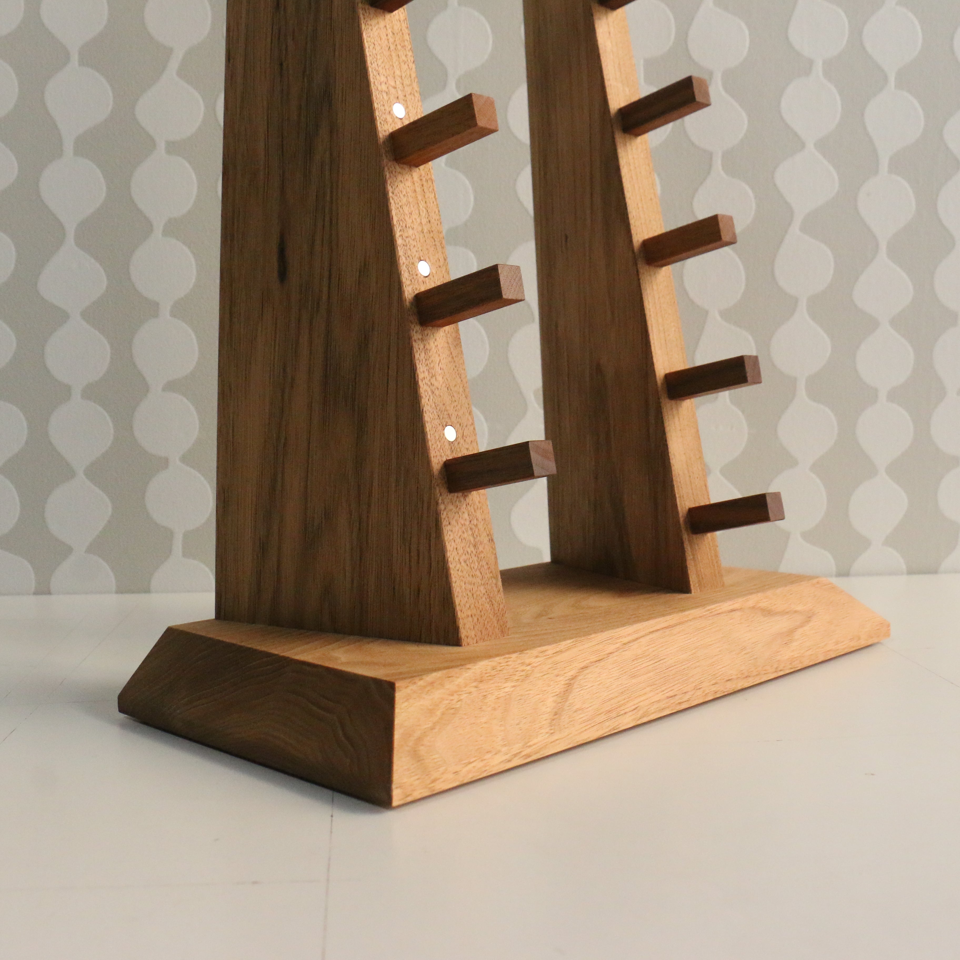 Premium 6-Knife Holder - Sturdy Knife Storage Tower for Kitchen Countertop | Perfect for Organizing Chef Knives, Steak Knives & More | Ideal for Home Chefs & Professional Kitchens