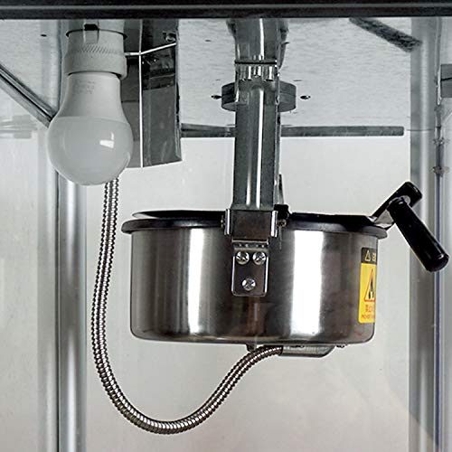 Kolice 8-Ounce Commercial Popcorn Machine - Electric Popcorn Popper Maker with Roof - Perfect for Movie Nights, Parties, and Concession Stands