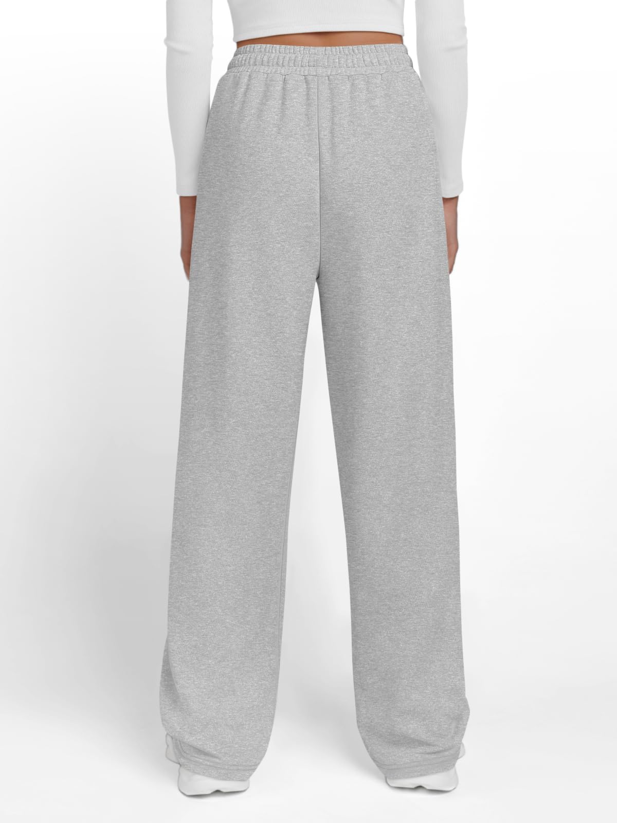 Trendy Queen Women's Wide Leg Sweatpants - Y2K High Waisted Baggy Joggers with Pockets for Fall Fashion 2025 | Casual Lounge Wear, Street Style Outfits & Athleisure Comfort