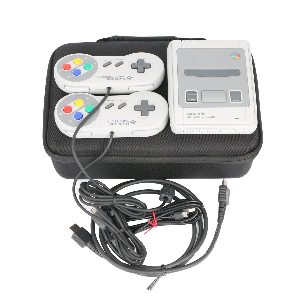 Durable Hard Travel Case for Nintendo Classic Mini Super Nintendo - Protective Cover for SNES Classic Edition - Perfect for Gaming, Storage & Travel Accessories