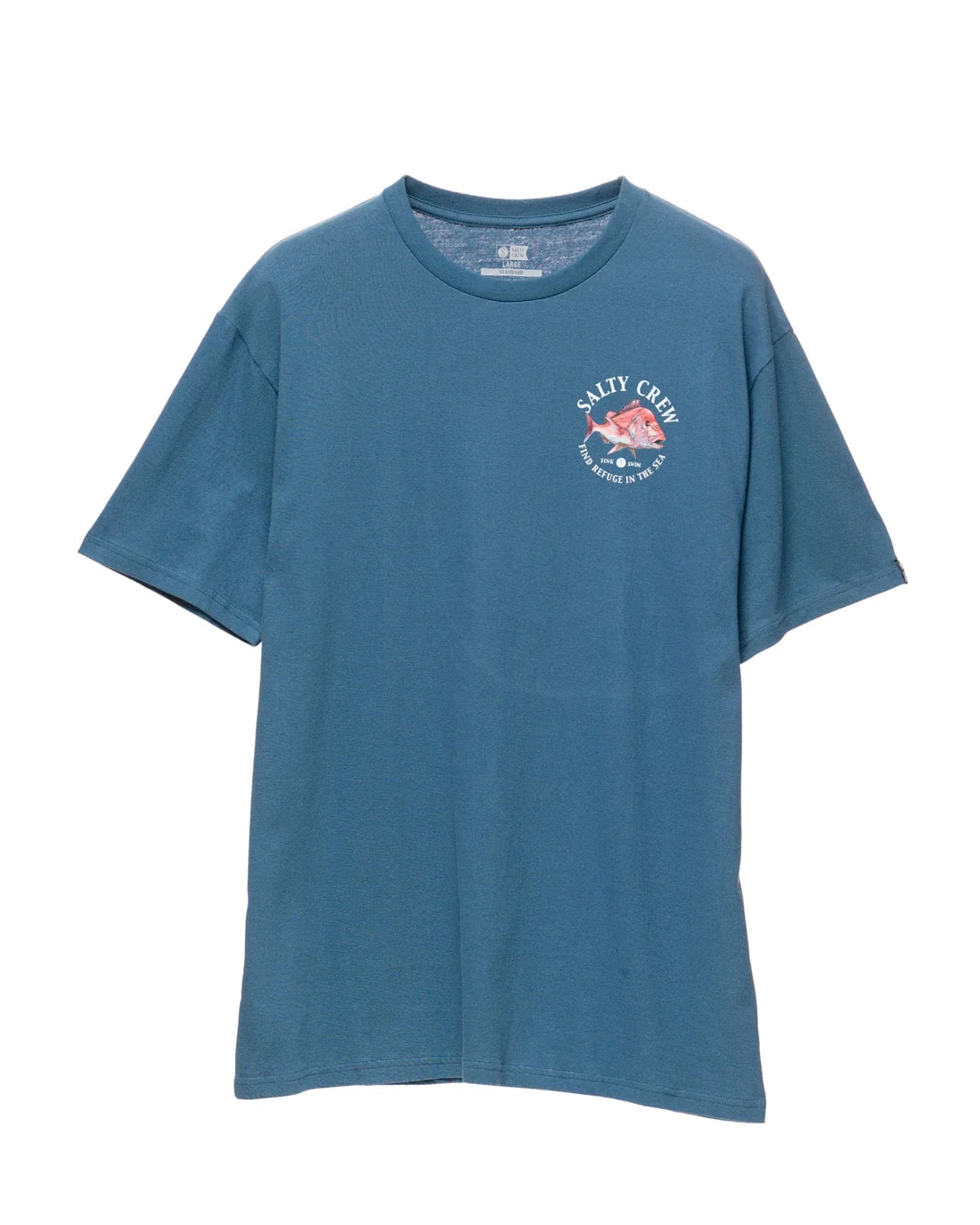 Salty Crew Snap Attack T-Shirt - Men's Quick Dry Fishing & Outdoor Tee for Active Lifestyles