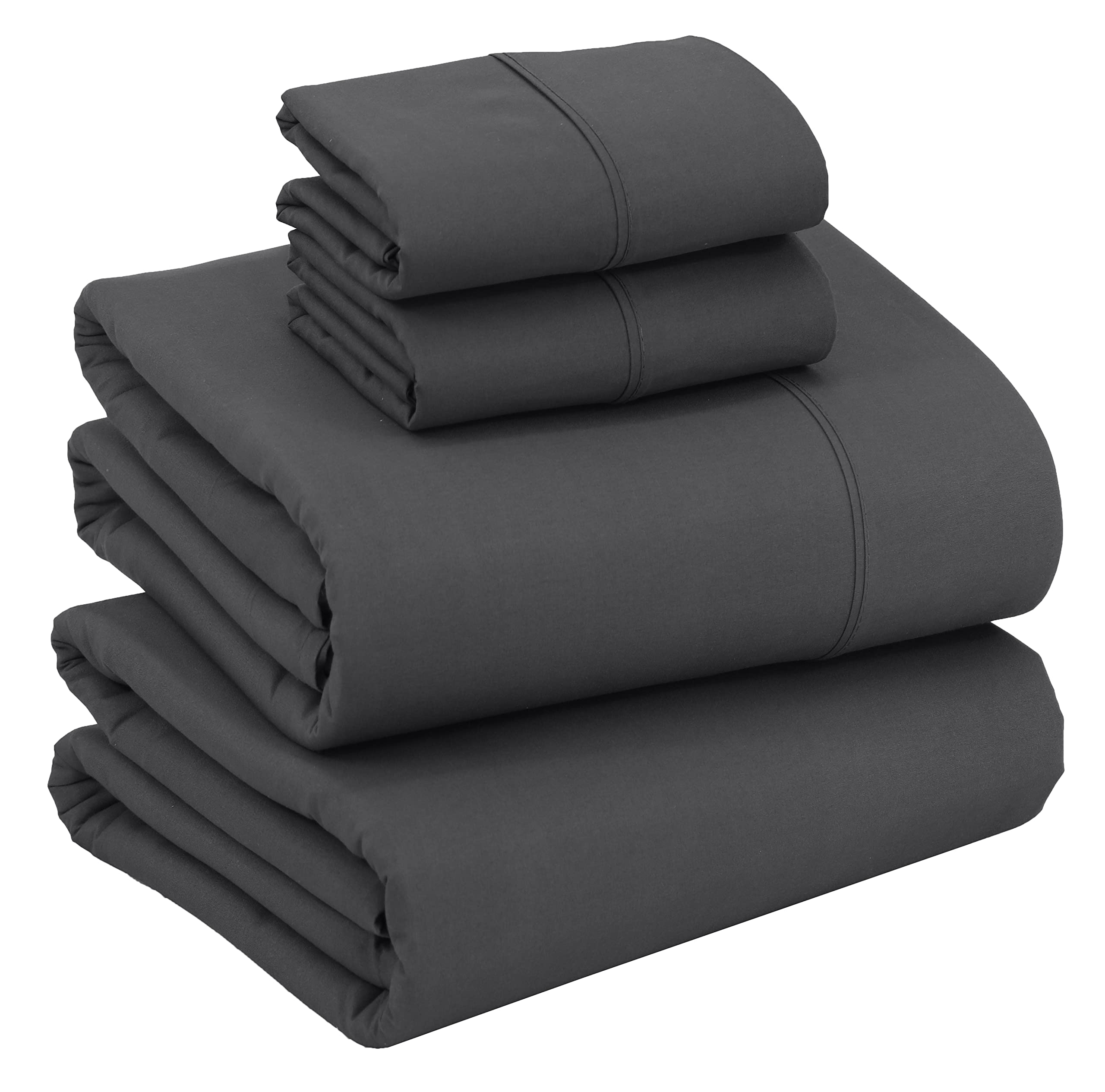 Luxury RUVANTI Silky Soft Twin Sheets Set - 3 Piece All Season Breathable Bedding with 15