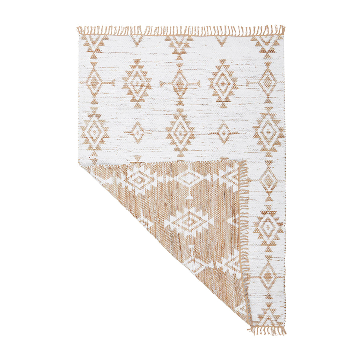 Bodhi Quinton Natural Fiber Rug - Handwoven Jute Area Rug for Living Room, Bedroom, or Boho Home Decor